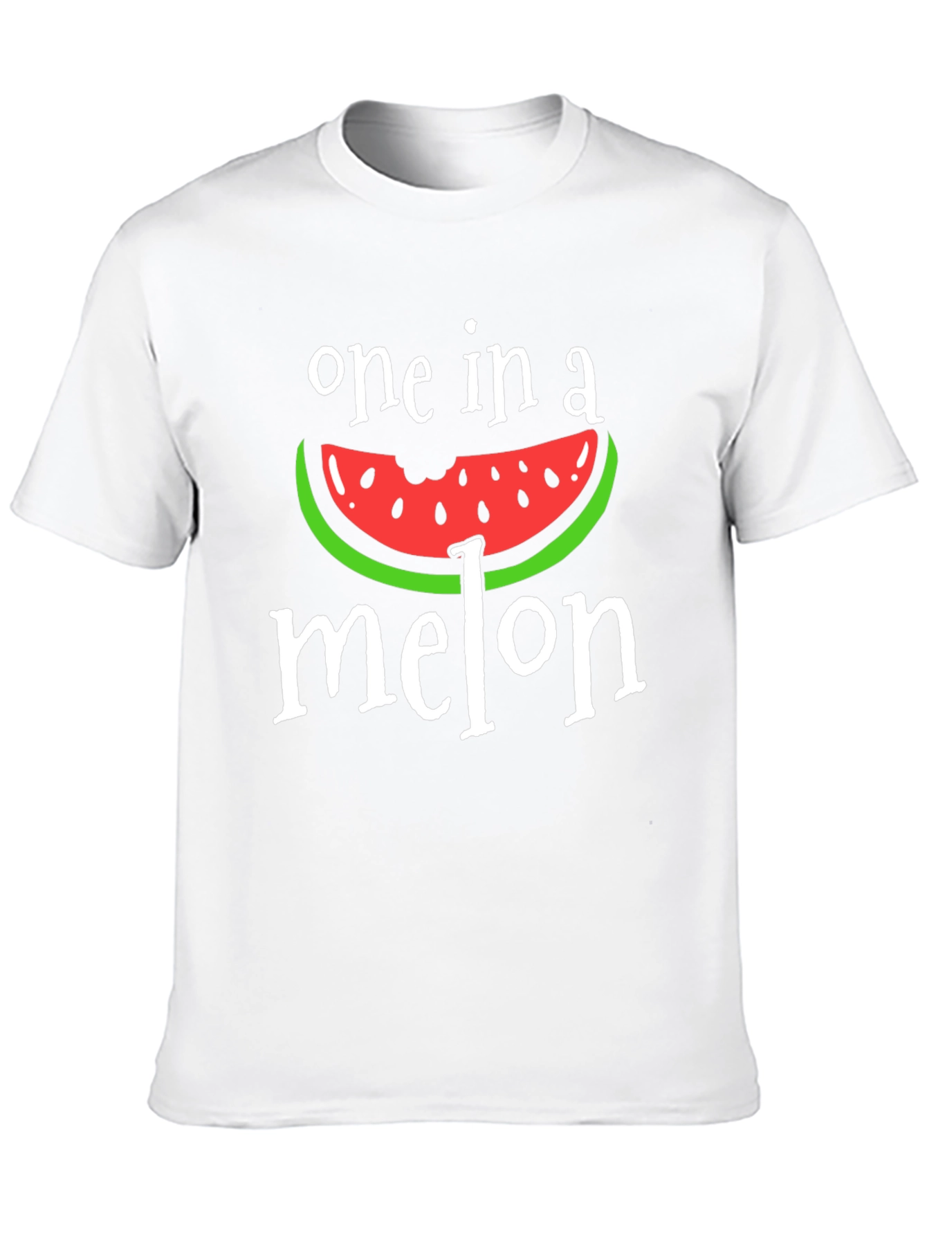 One In A Melon Funny Watermelon T-Shirt