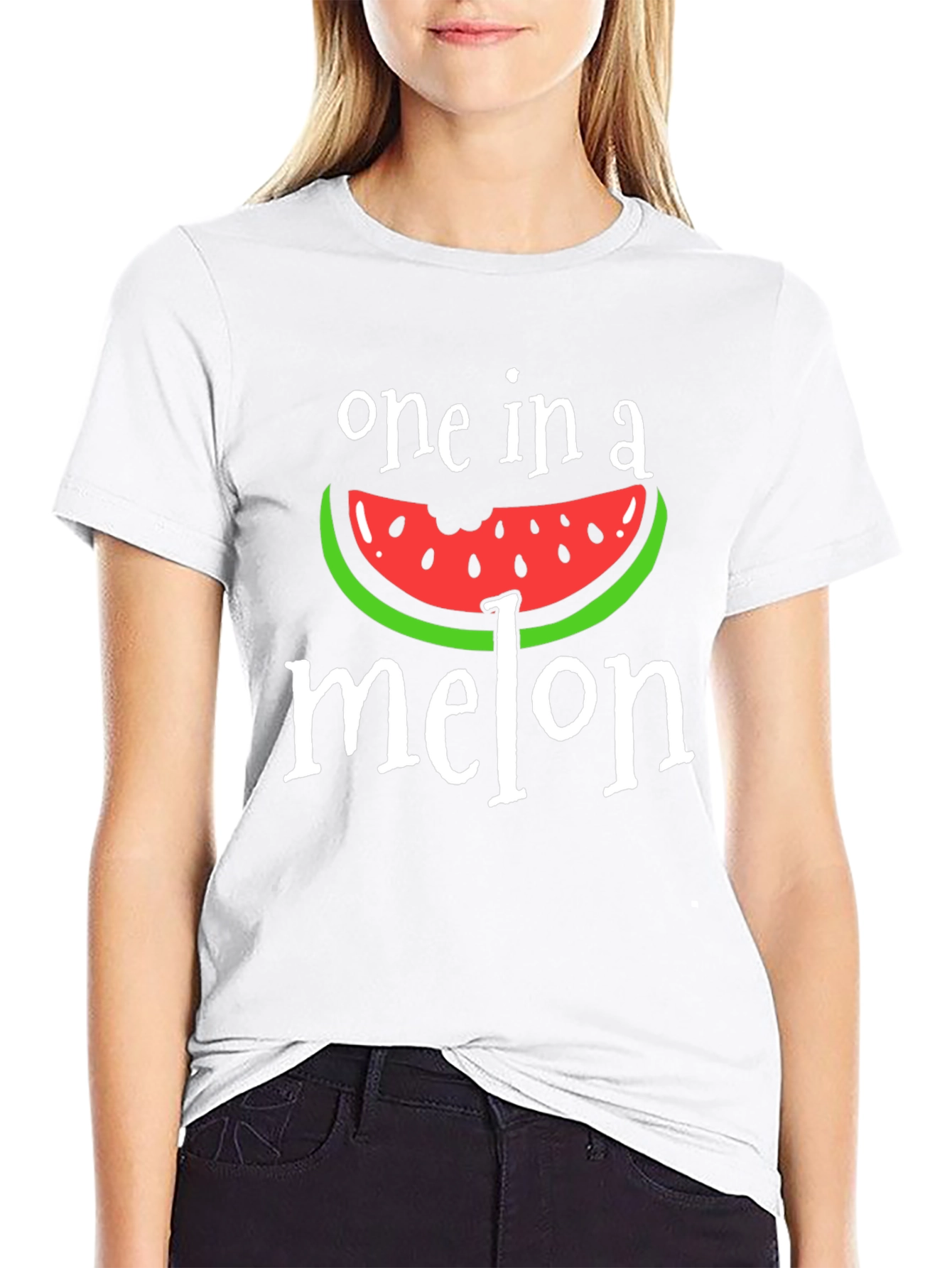 One In A Melon Funny Watermelon T-Shirt