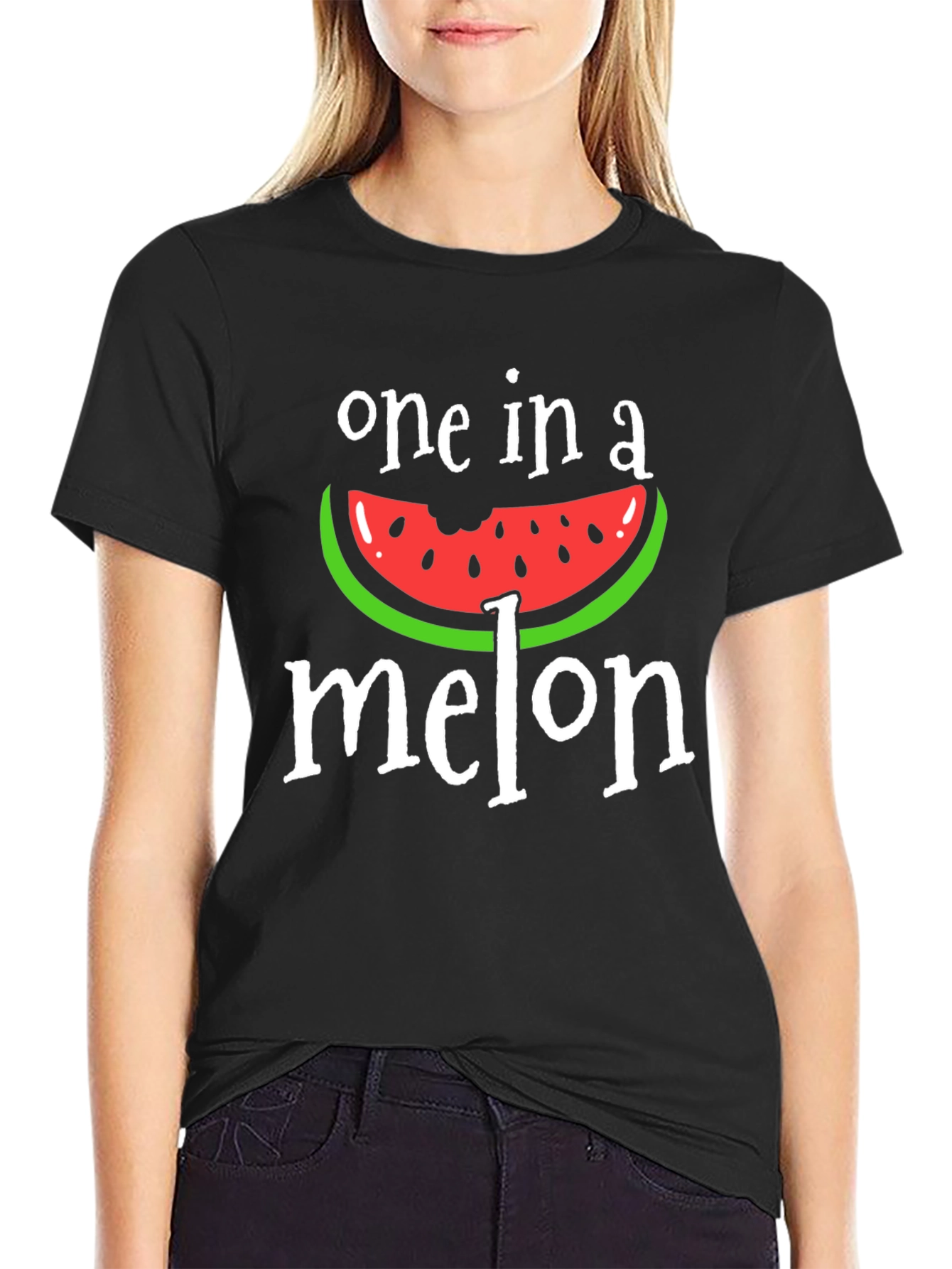 One In A Melon Funny Watermelon T-Shirt