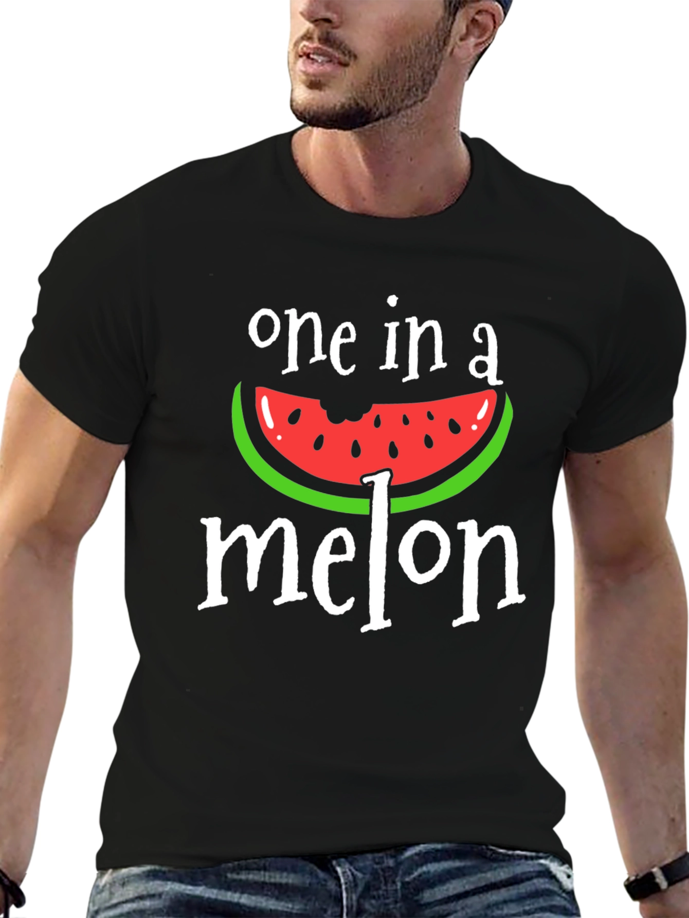One In A Melon Funny Watermelon T-Shirt