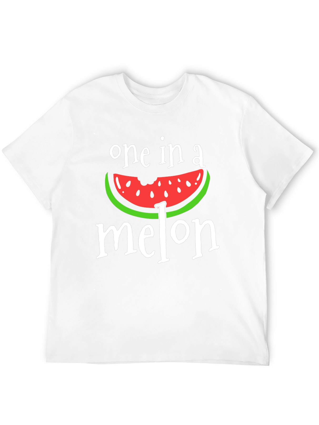 One In A Melon Funny Watermelon T-Shirt