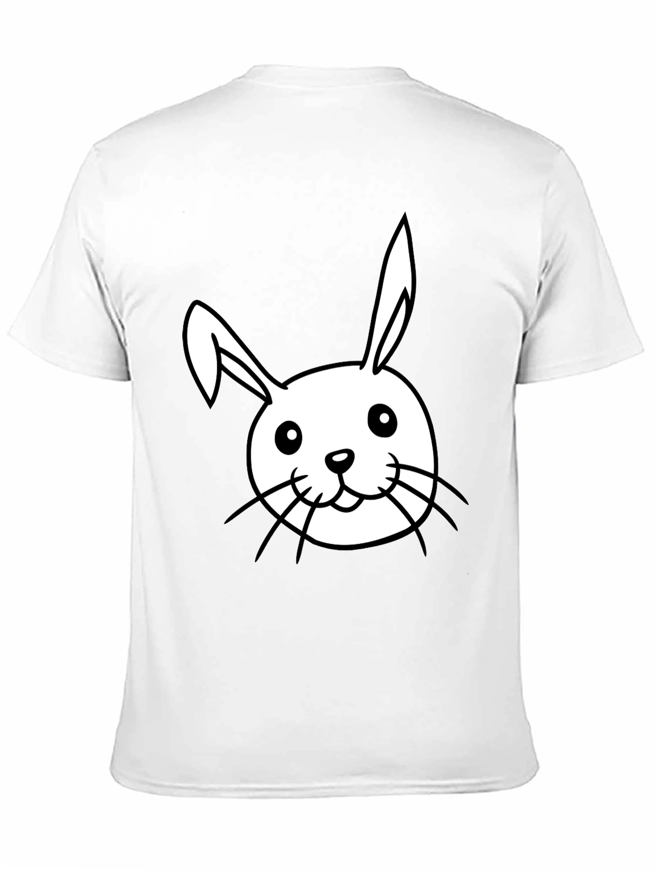 Bunny Graphic Black Tee
