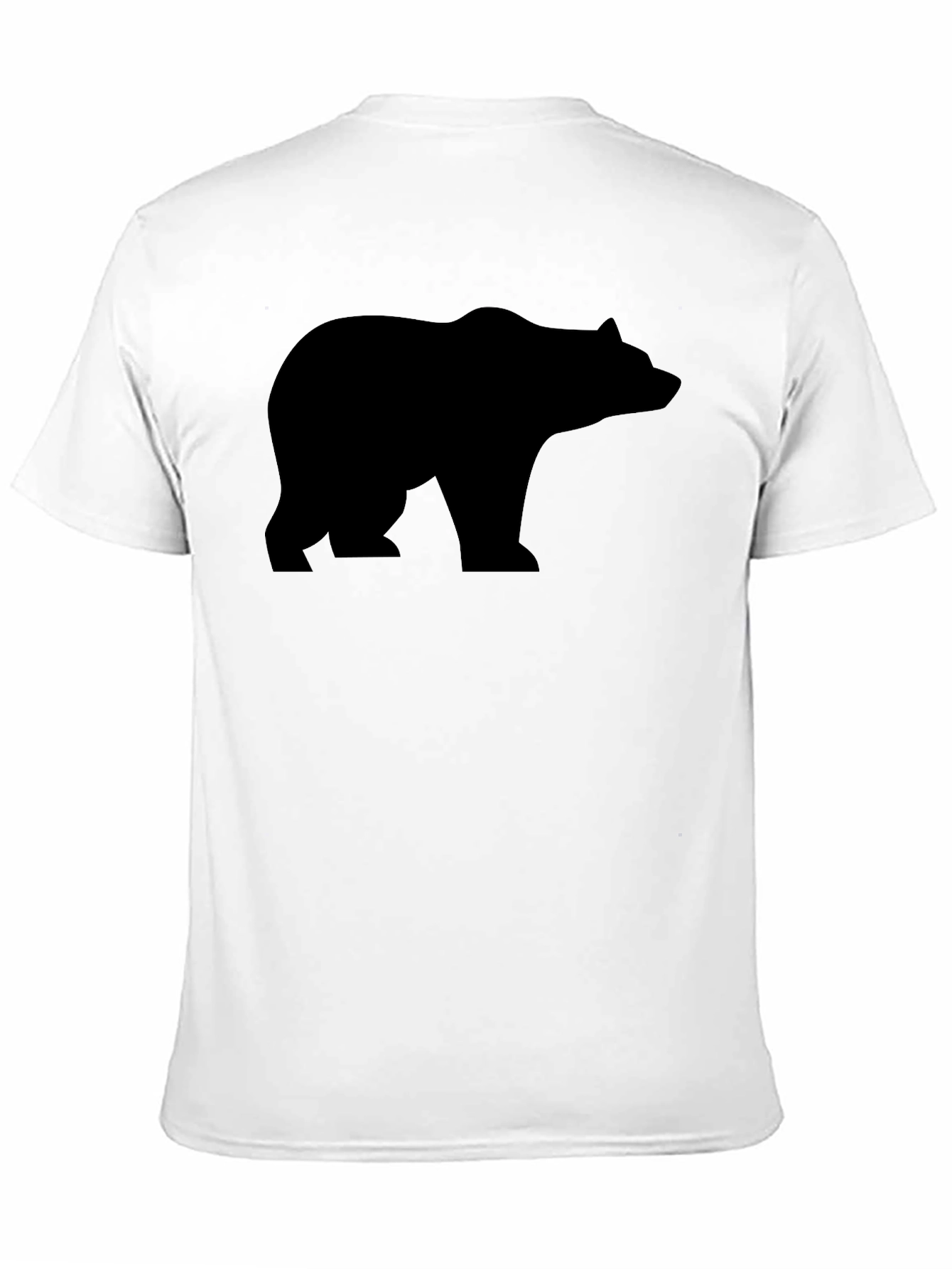 Black Bear Silhouette T-Shirt - Graphic Tee