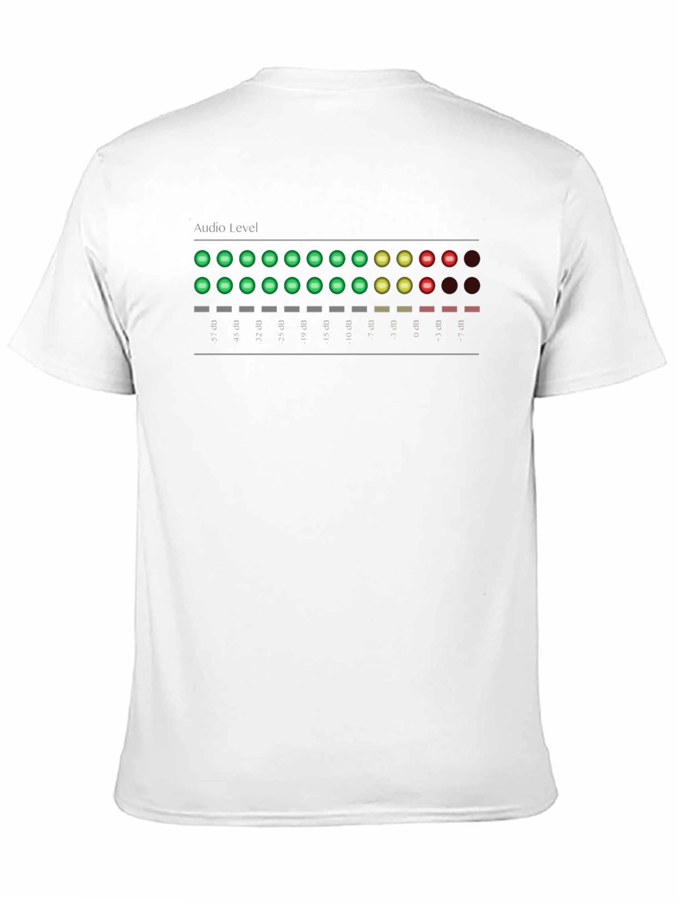 Audio Level T-Shirt - Black Graphic Tee