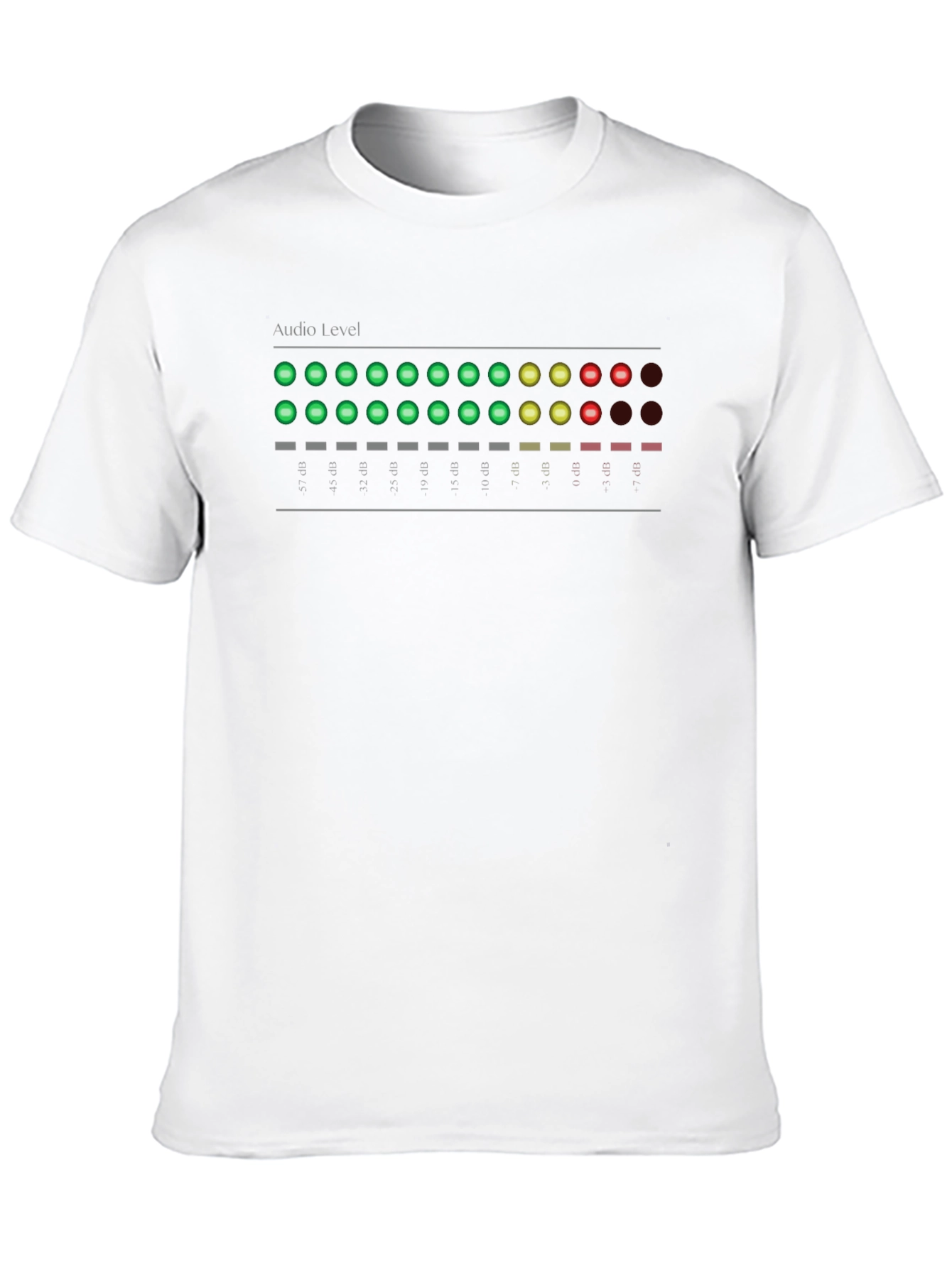 Audio Level T-Shirt - Black Graphic Tee