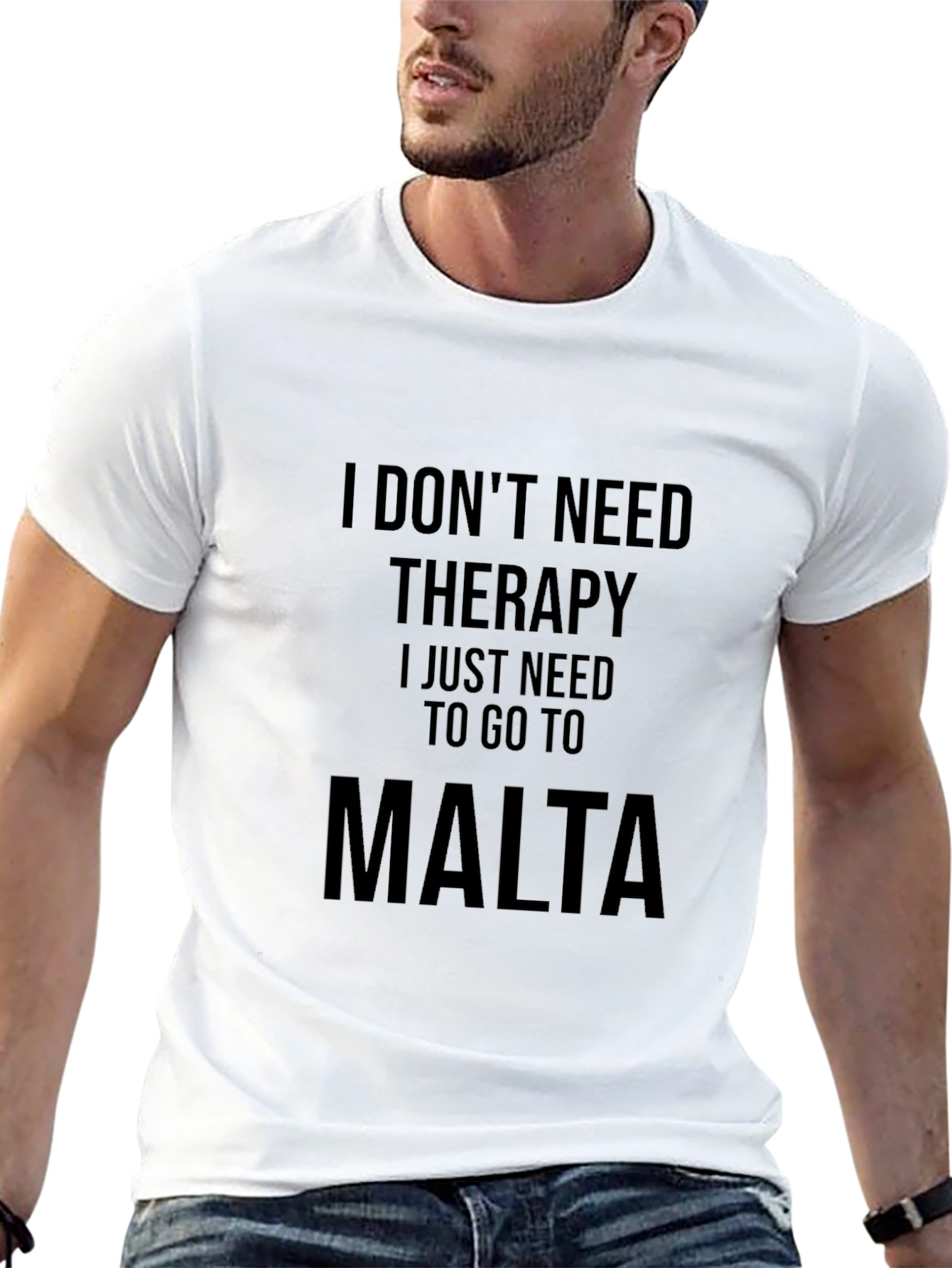 Malta Therapy T-Shirt - Vacation Novelty Tee