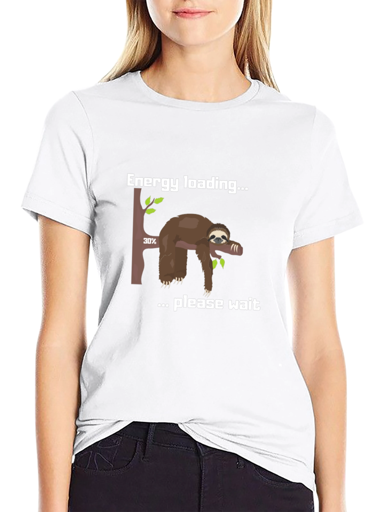 Energy Loading Sloth T-Shirt