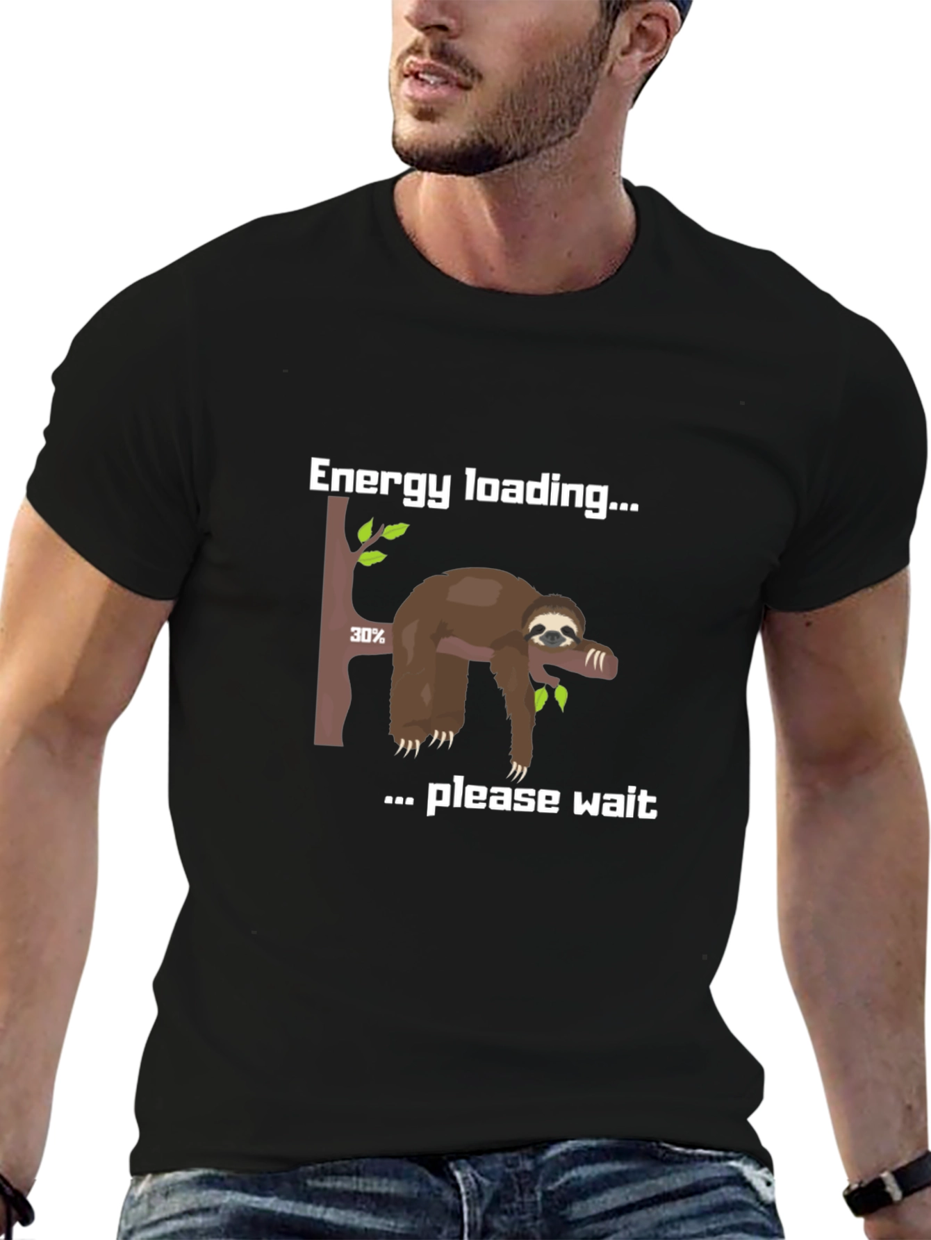 Energy Loading Sloth T-Shirt