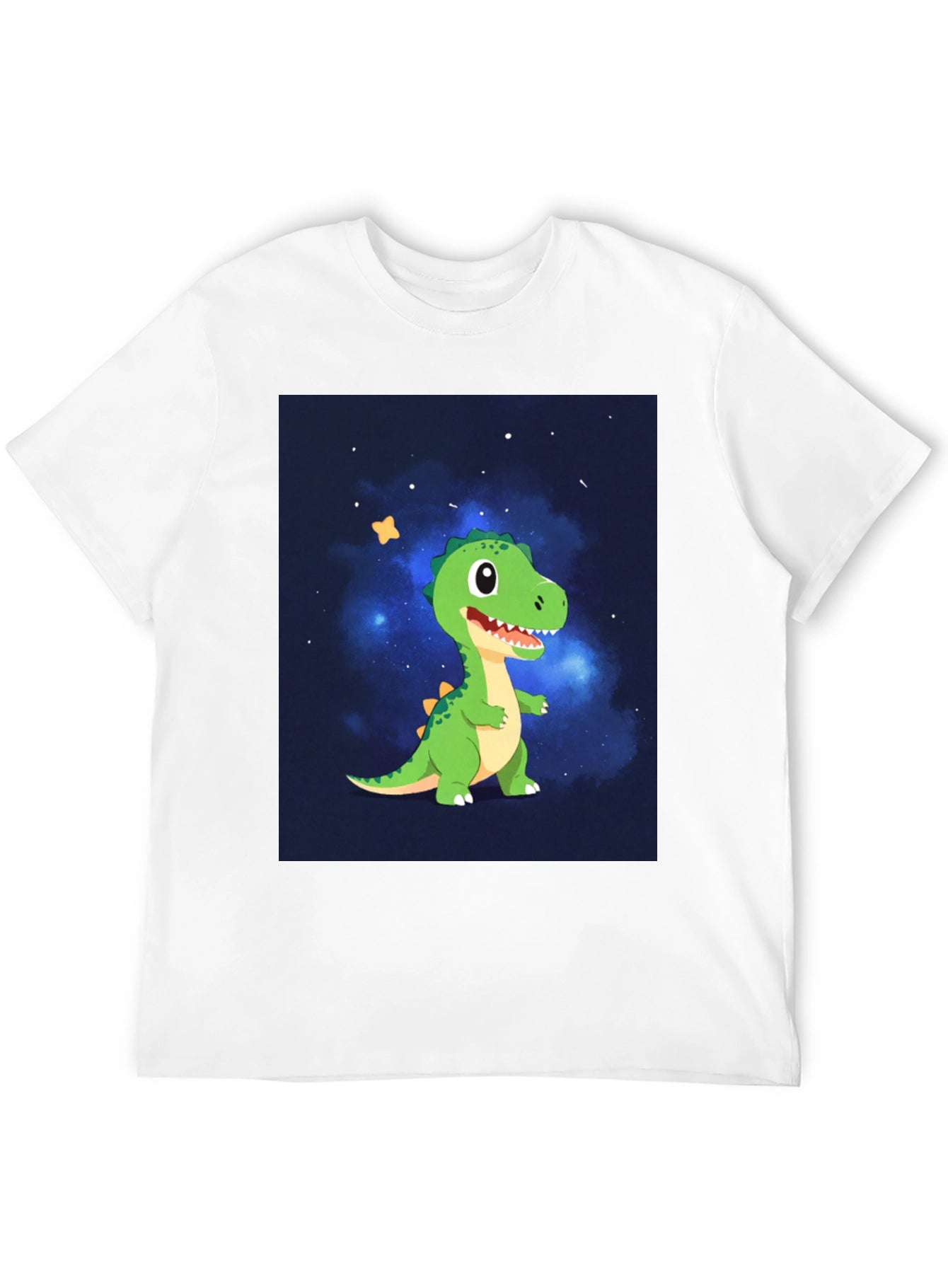 Dino Galaxy Black T-Shirt