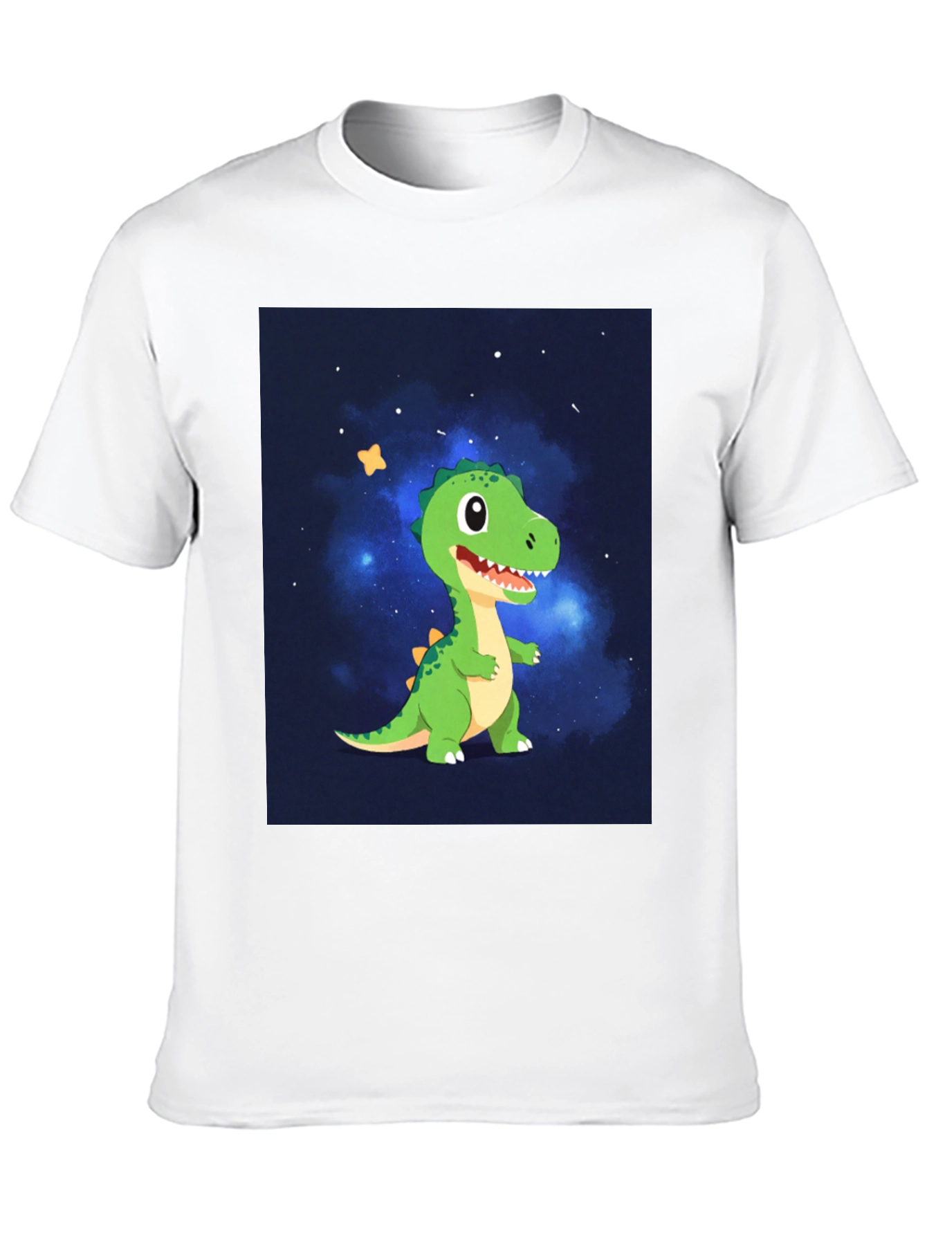 Dino Galaxy Black T-Shirt