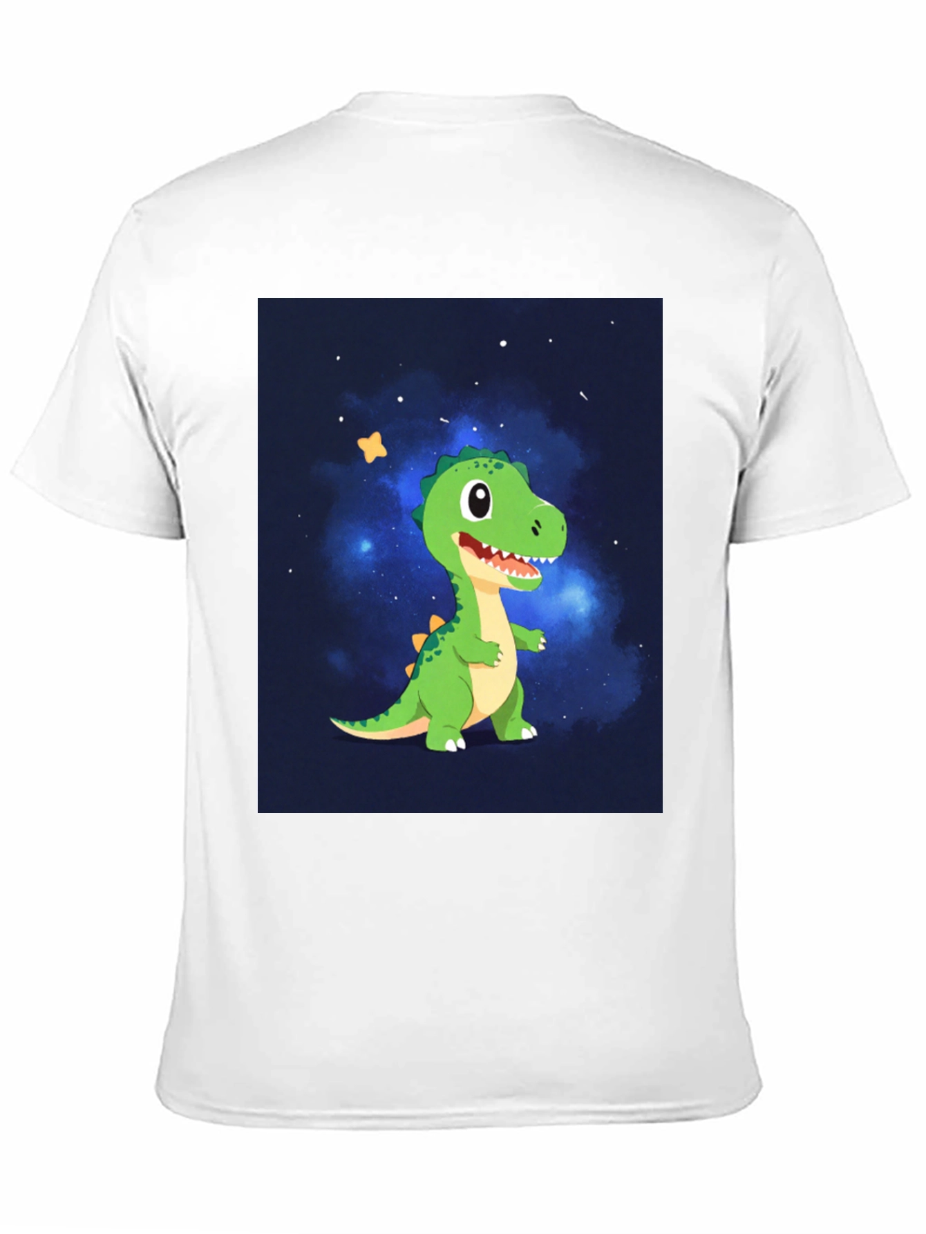 Dino Galaxy Black T-Shirt
