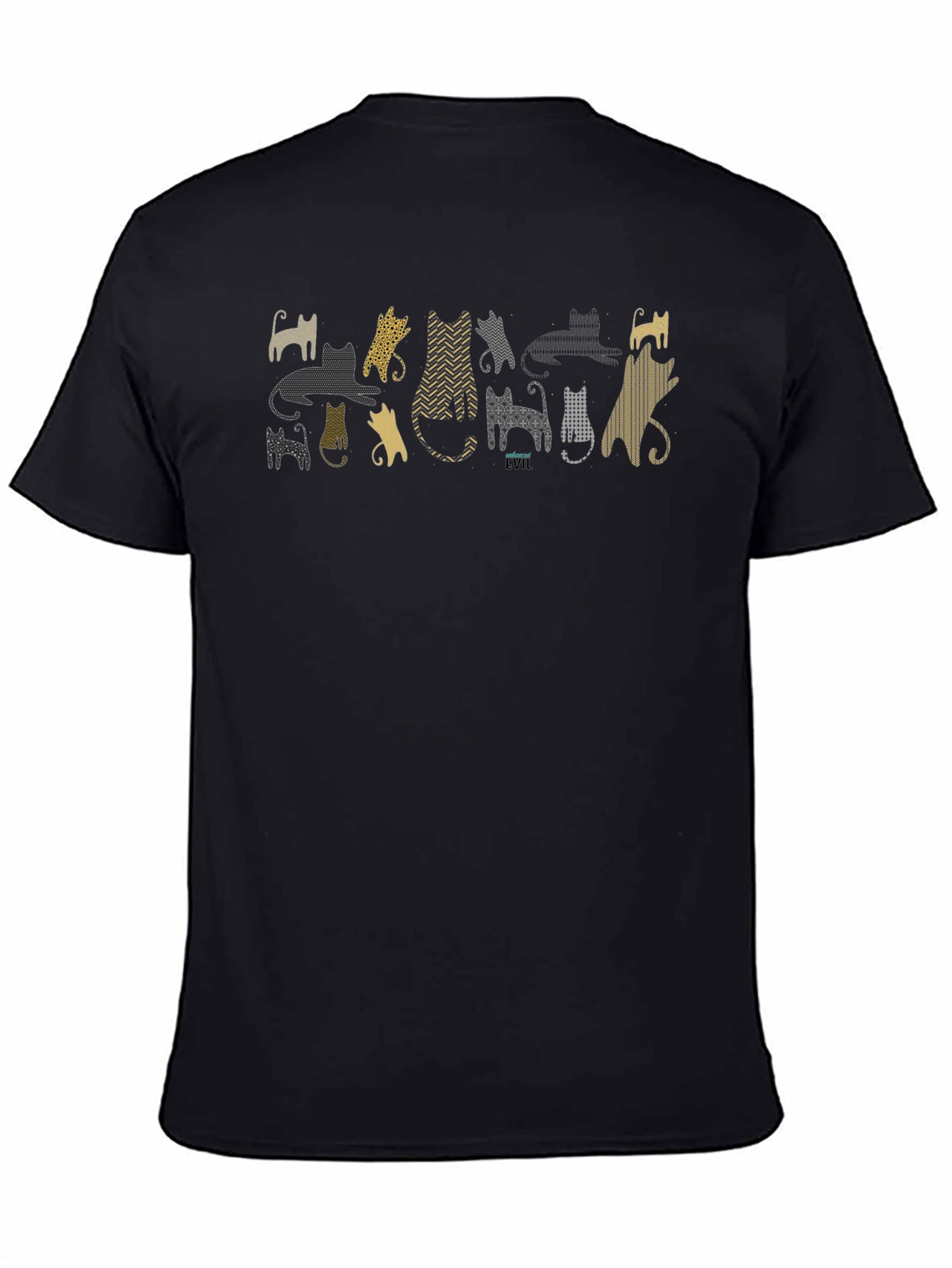 Cool Cat Graphic T-Shirt - Unique Pattern Tee