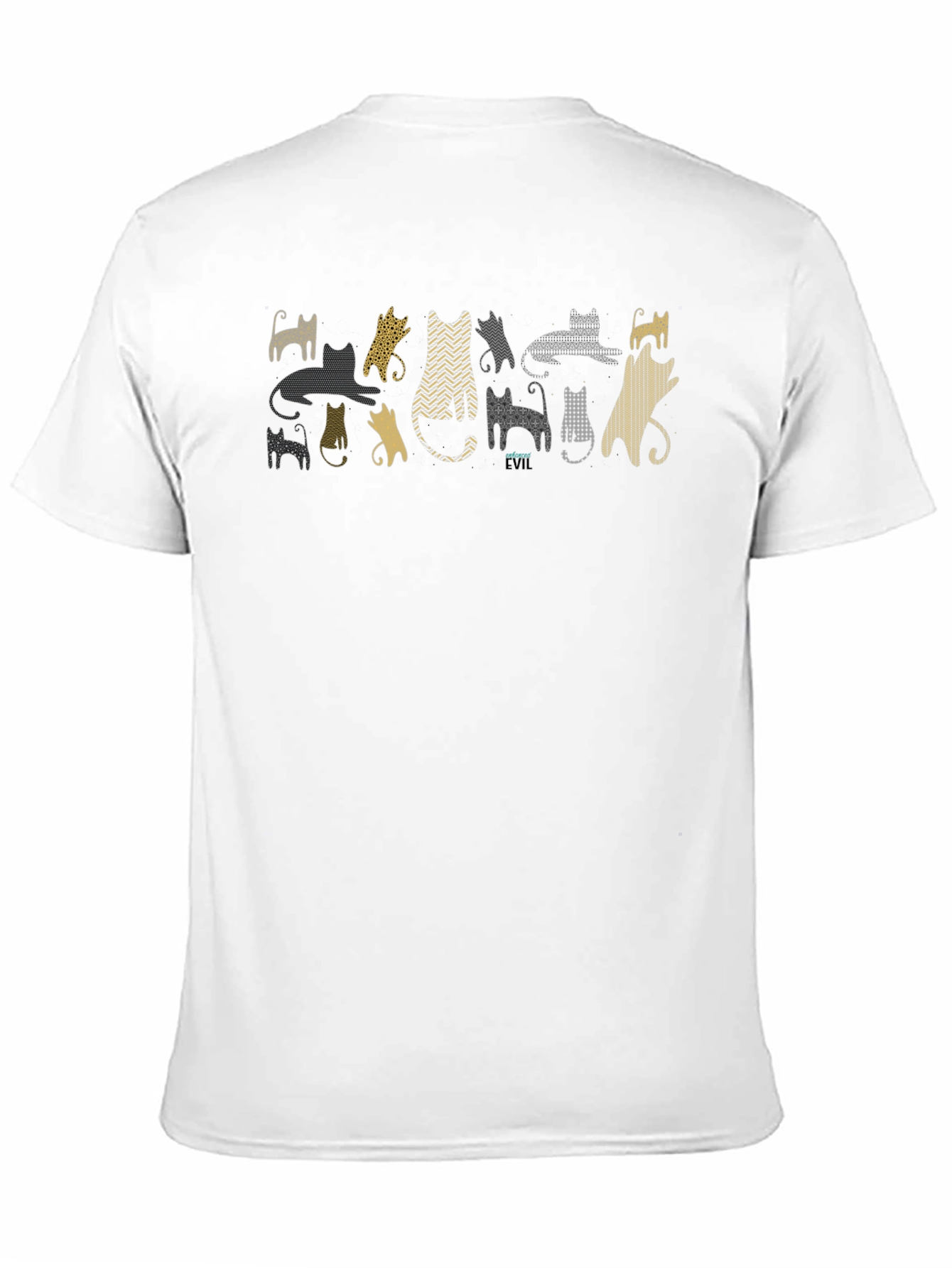 Cool Cat Graphic T-Shirt - Unique Pattern Tee