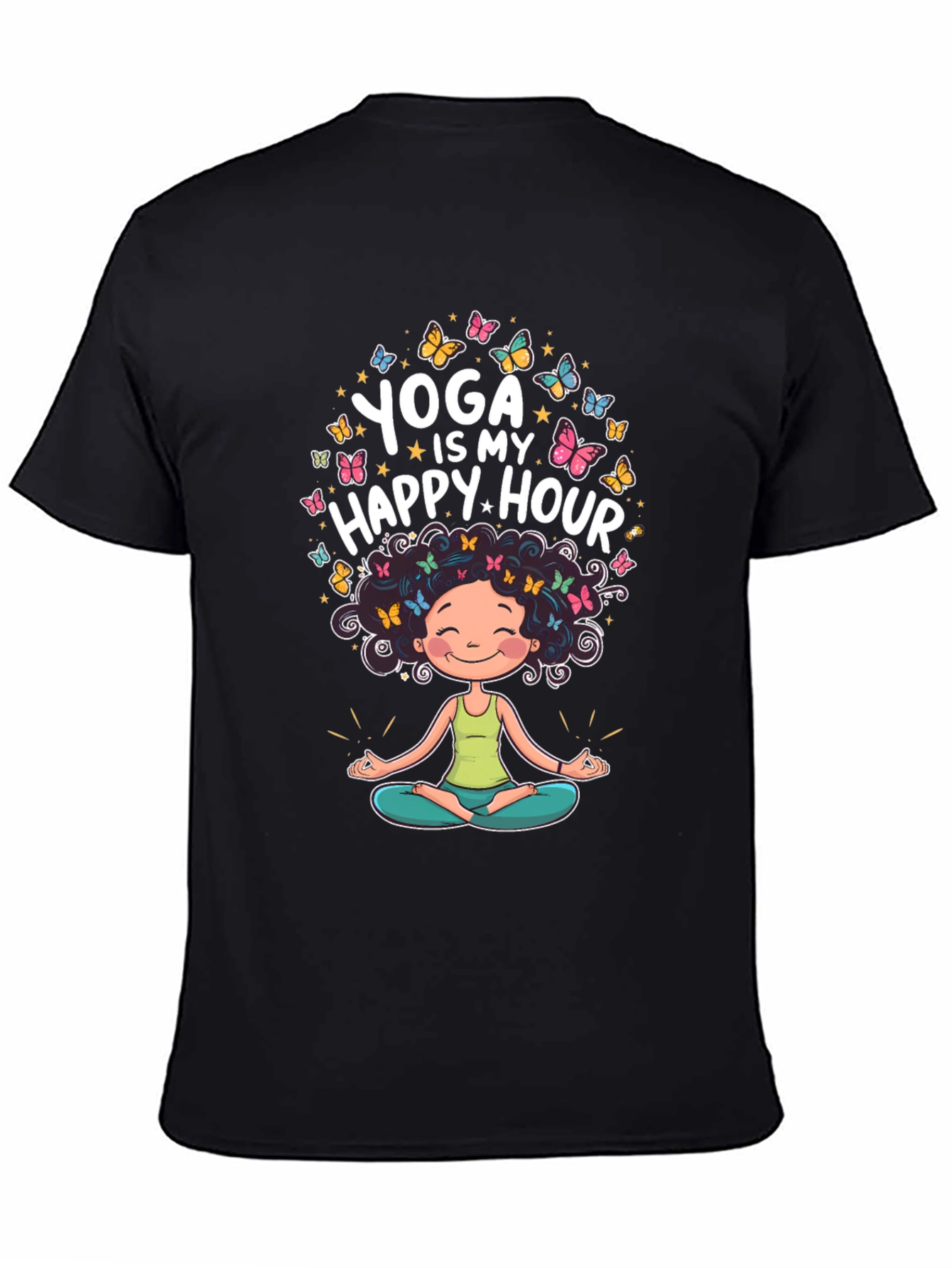 Yoga is My Happy Hour T-Shirt