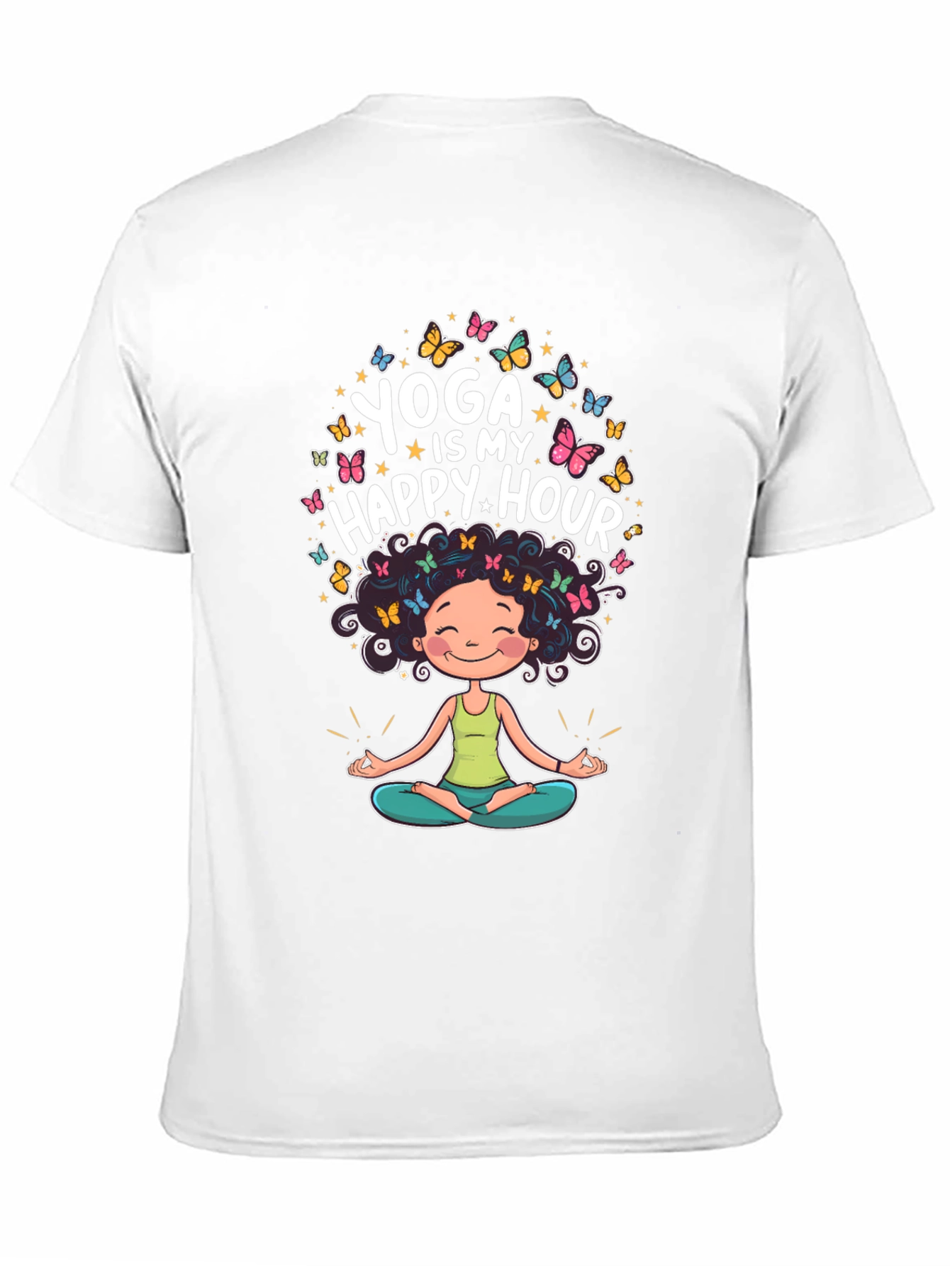 Yoga is My Happy Hour T-Shirt