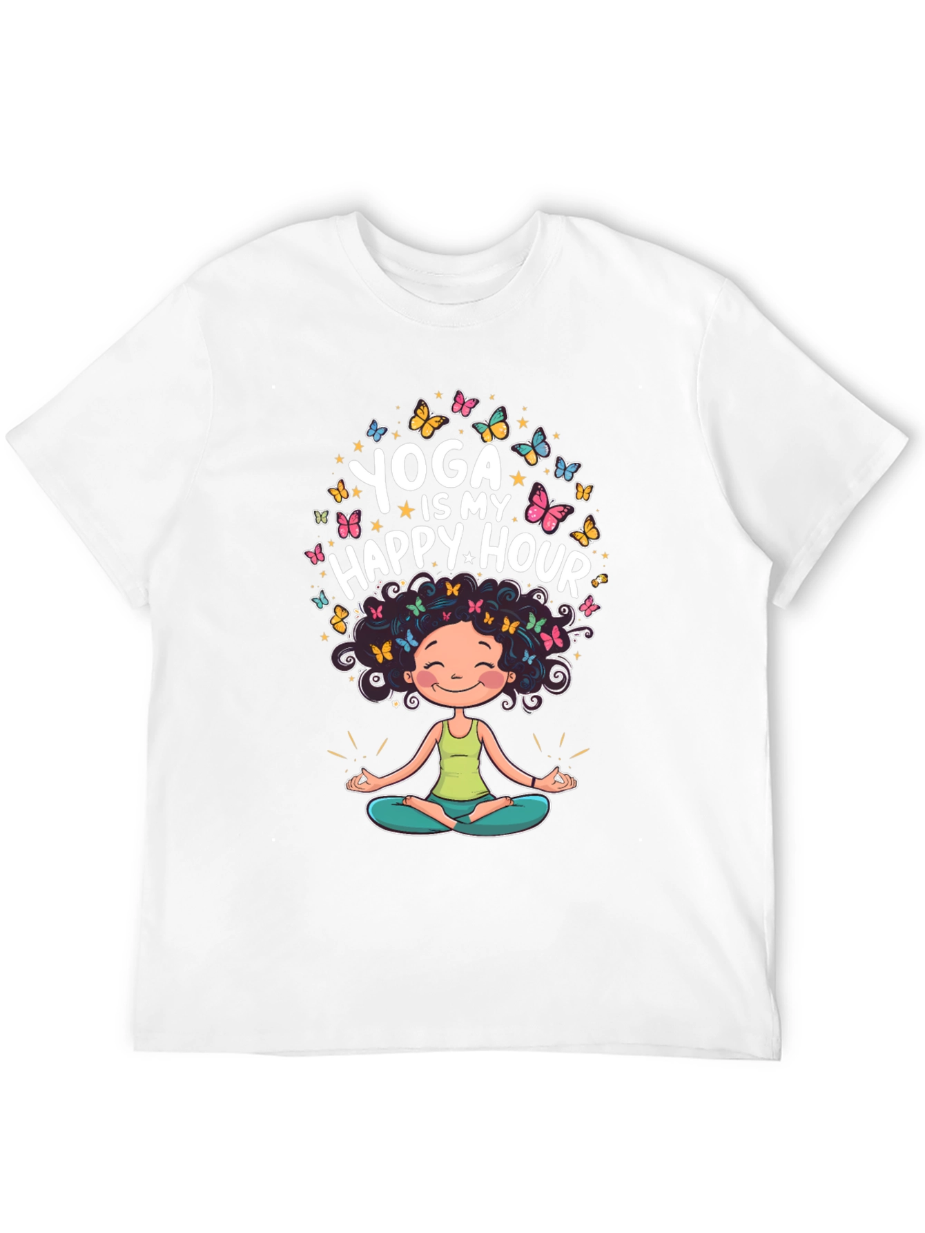 Yoga is My Happy Hour T-Shirt