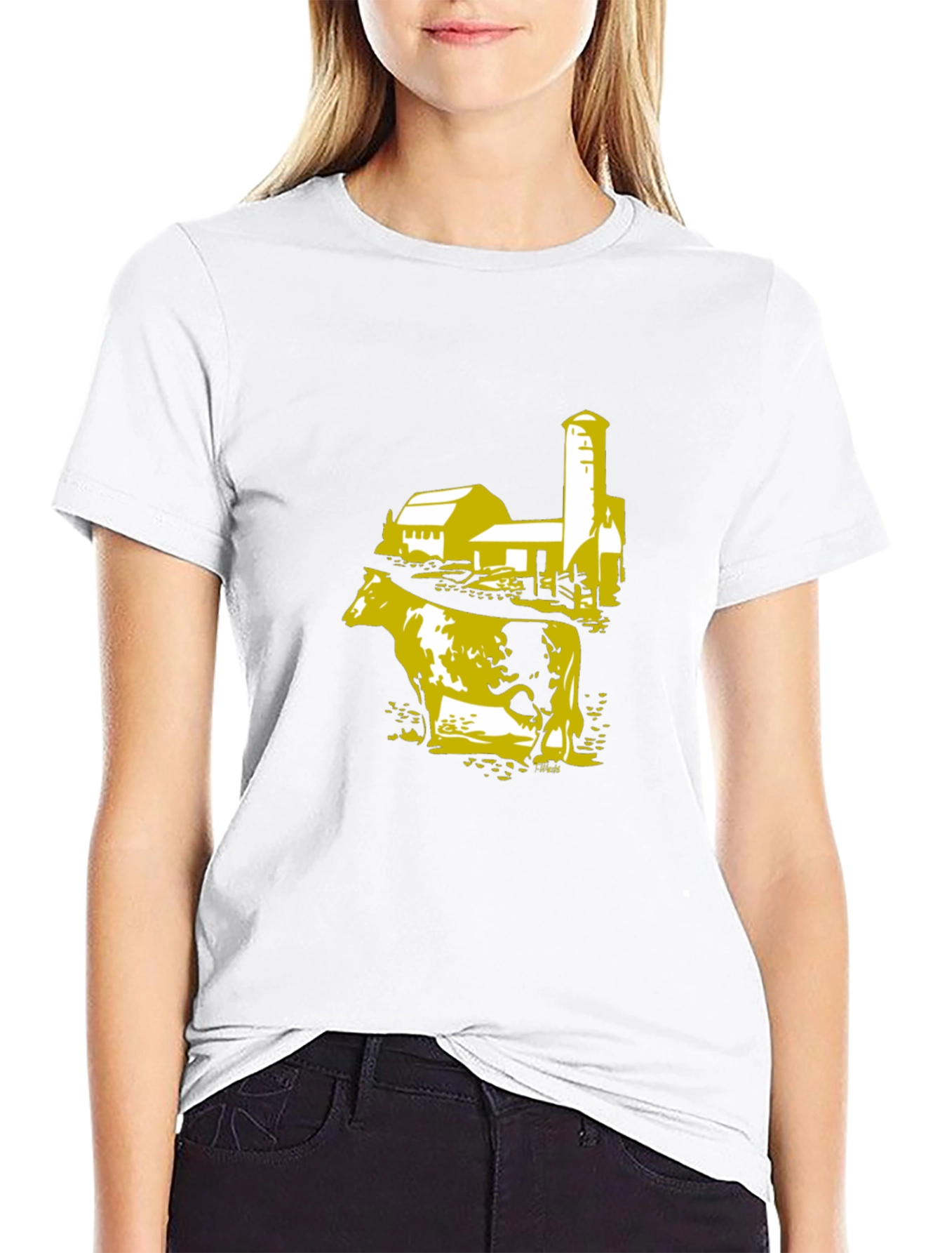 Farm Cow Graphic Tee