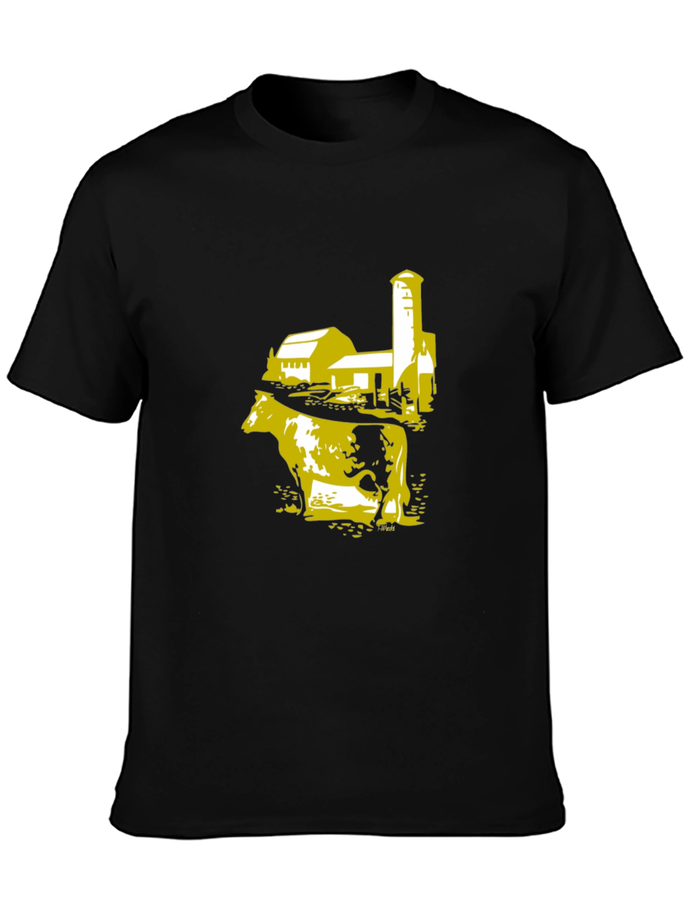 Farm Cow Graphic Tee