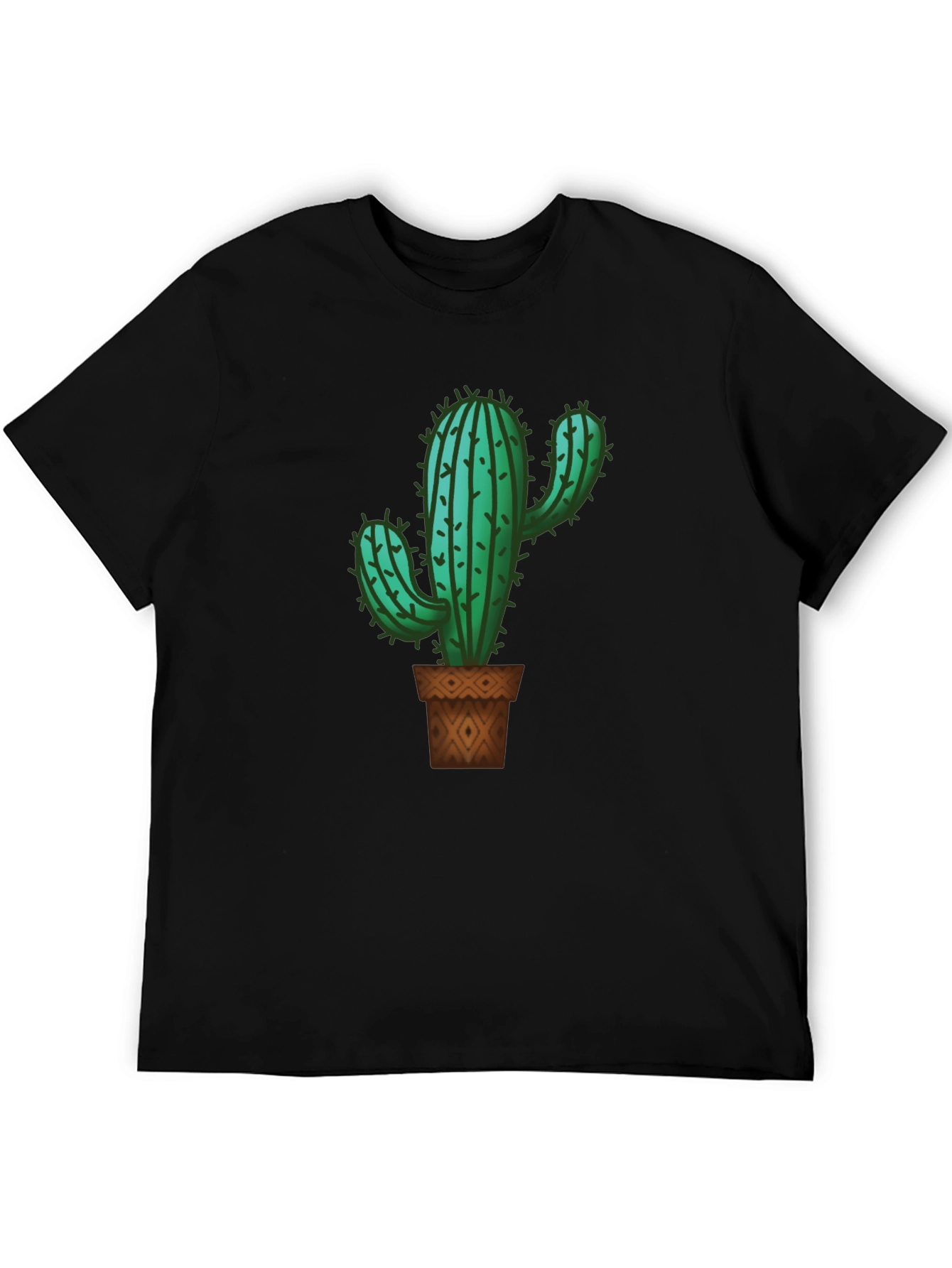 Cactus Graphic Tee - Stylish Desert Plant T-Shirt