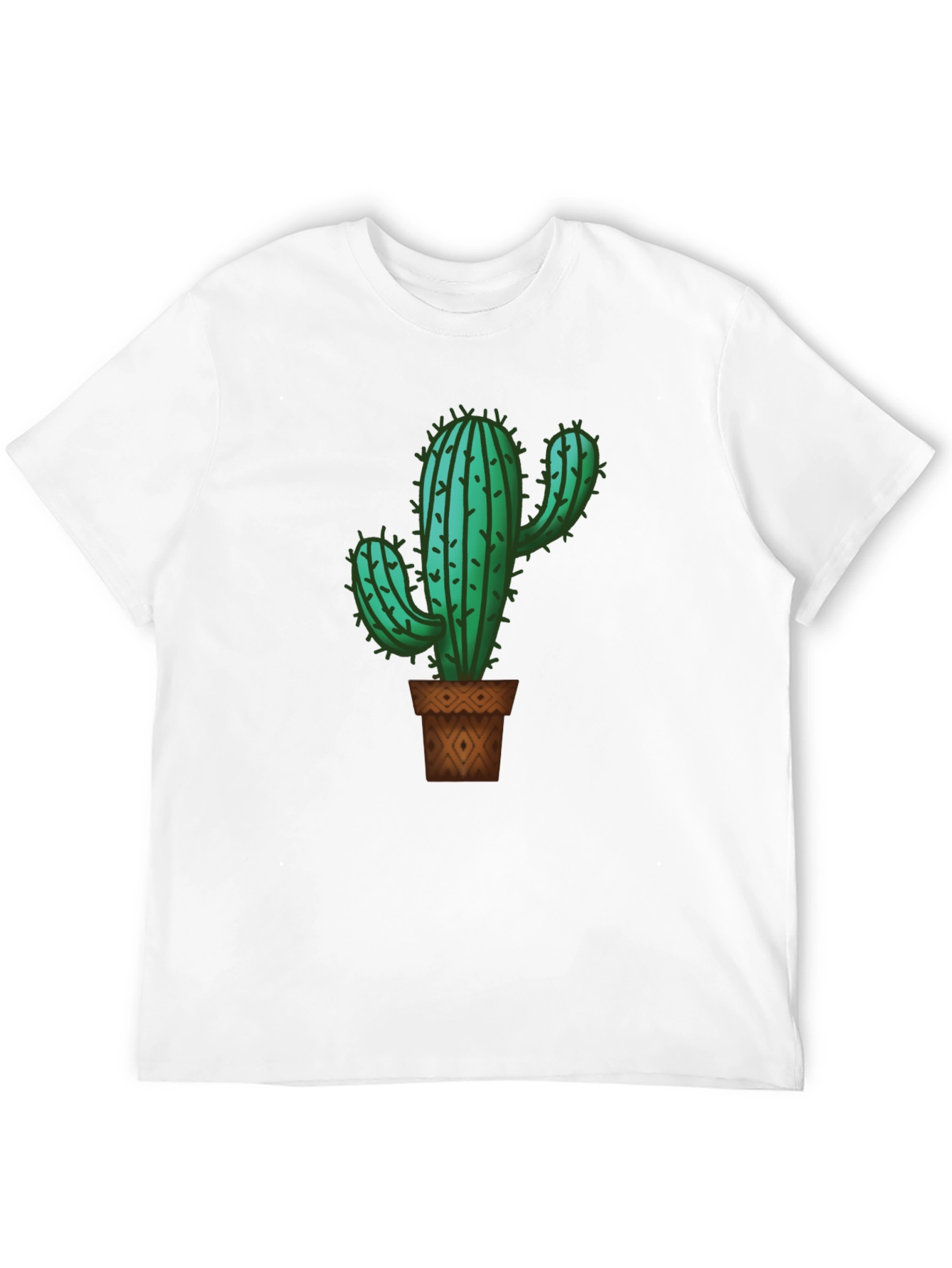 Cactus Graphic Tee - Stylish Desert Plant T-Shirt