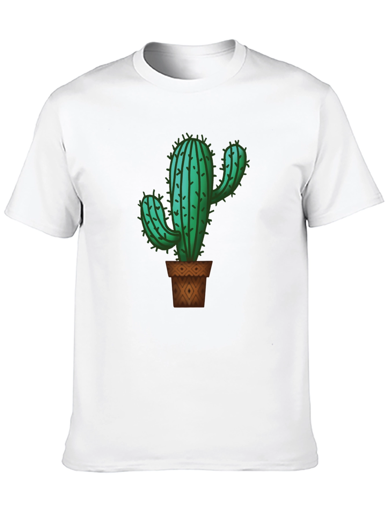 Cactus Graphic Tee - Stylish Desert Plant T-Shirt