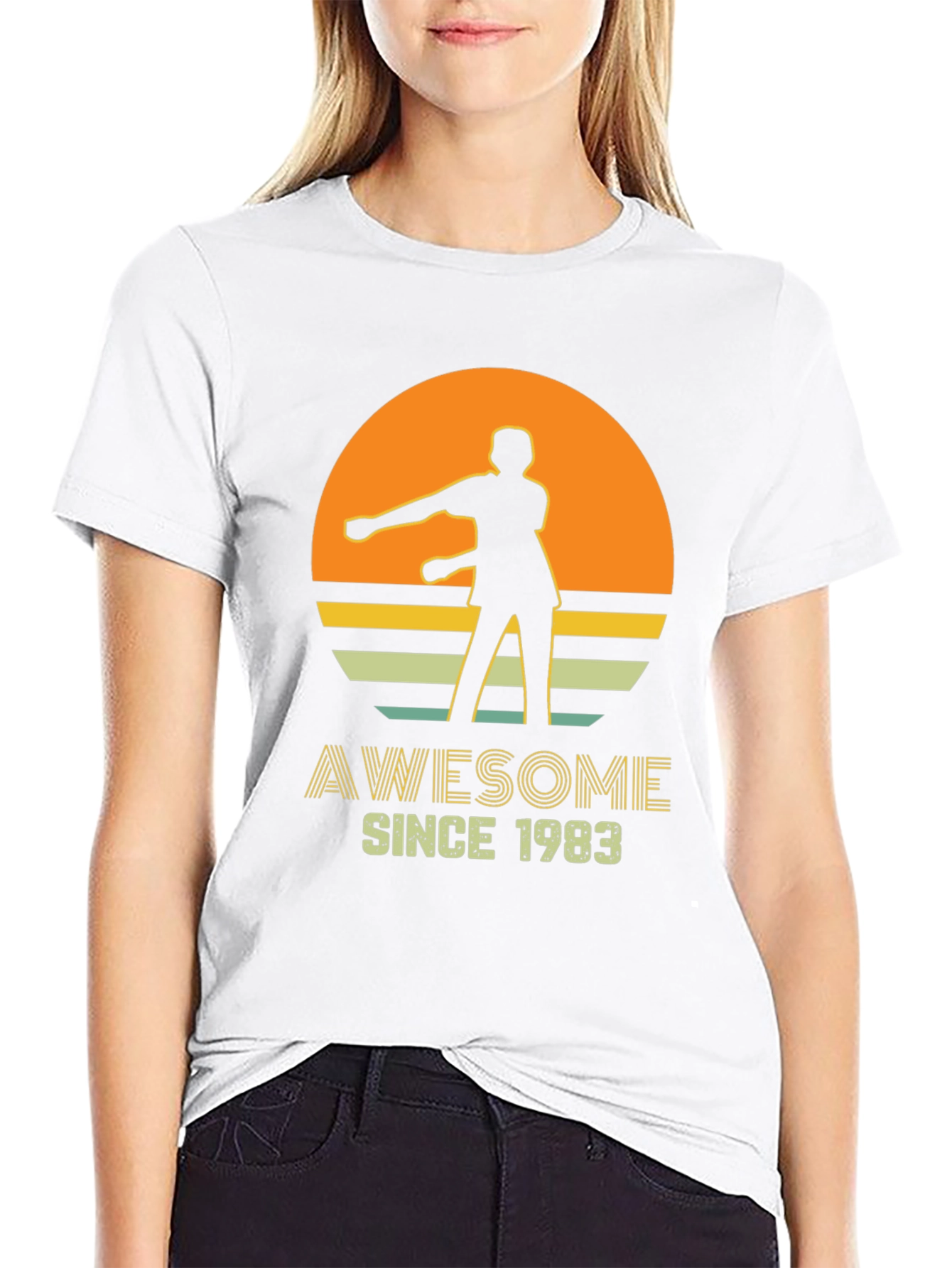 Awesome Since 1983 Retro Style T-Shirt