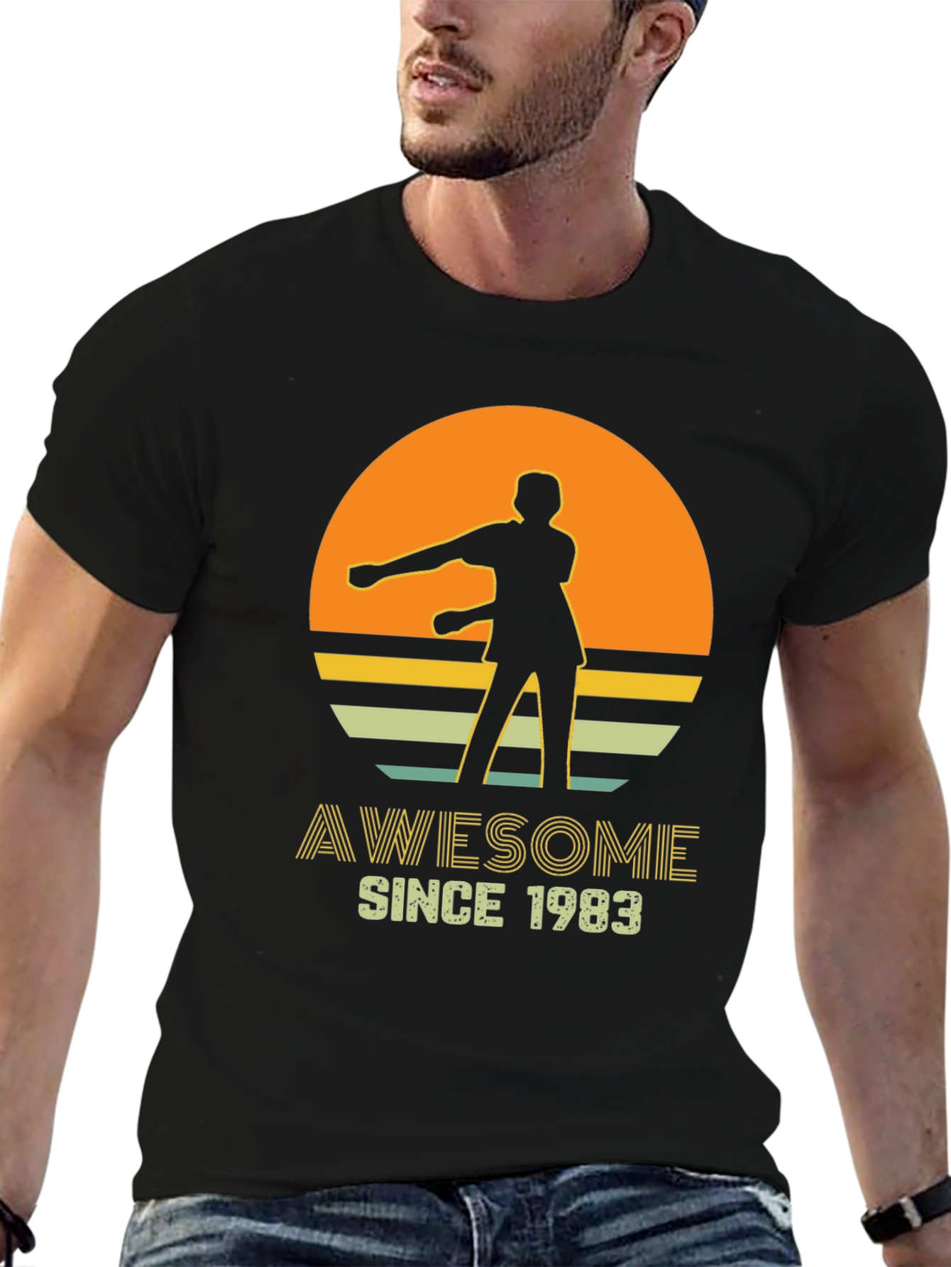 Awesome Since 1983 Retro Style T-Shirt