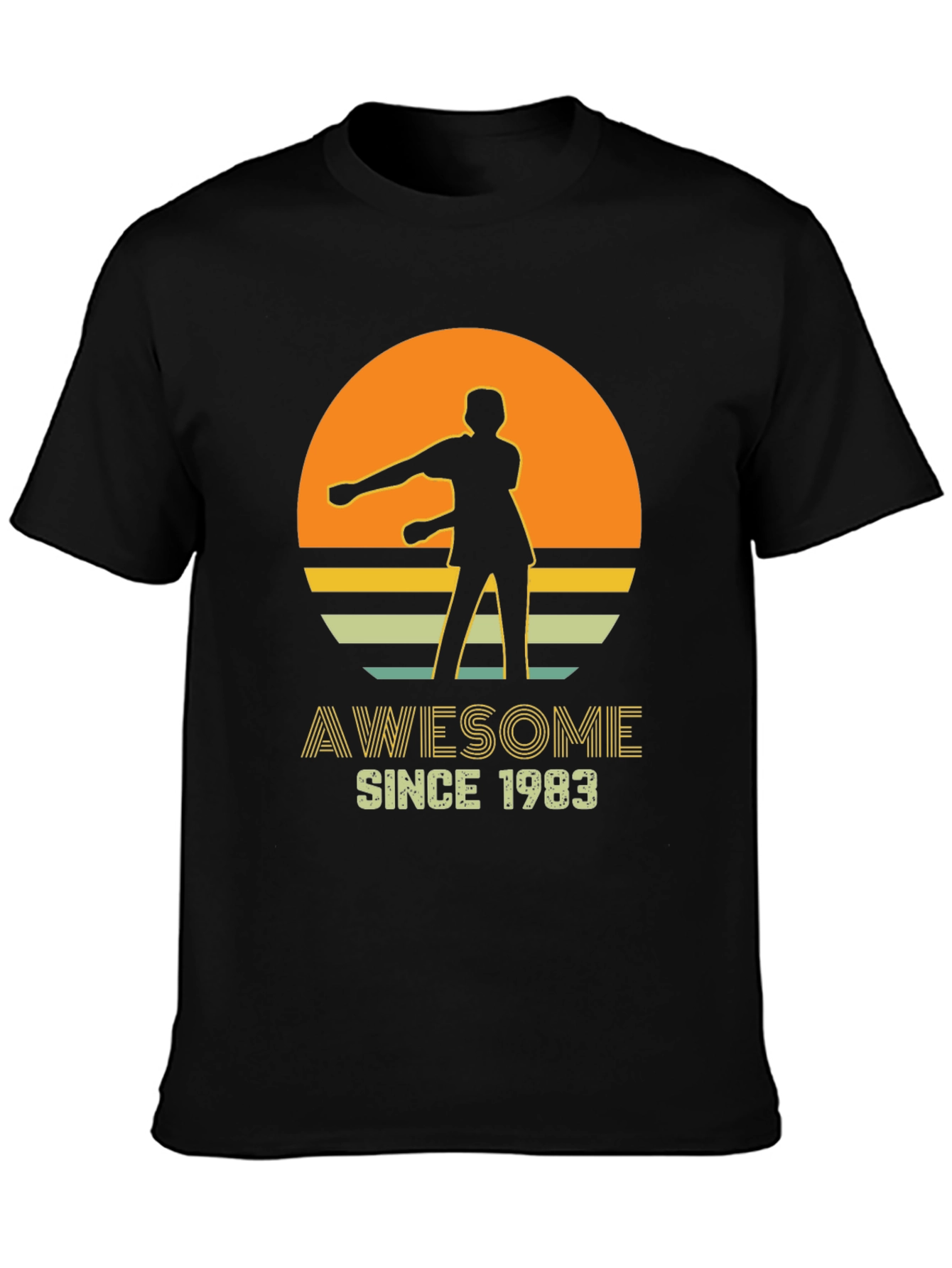 Awesome Since 1983 Retro Style T-Shirt