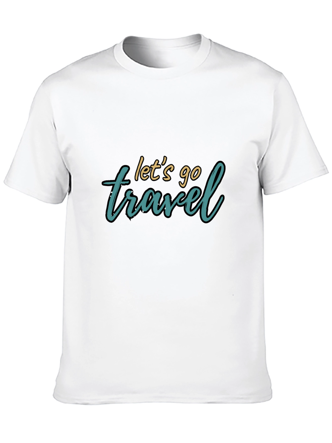 Lets Go Travel Graphic Tee - Stylish Adventure Shirt