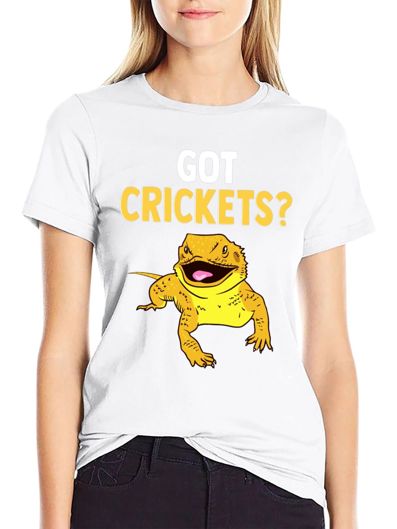 Got Crickets? Bearded Dragon Pet T-Shirt