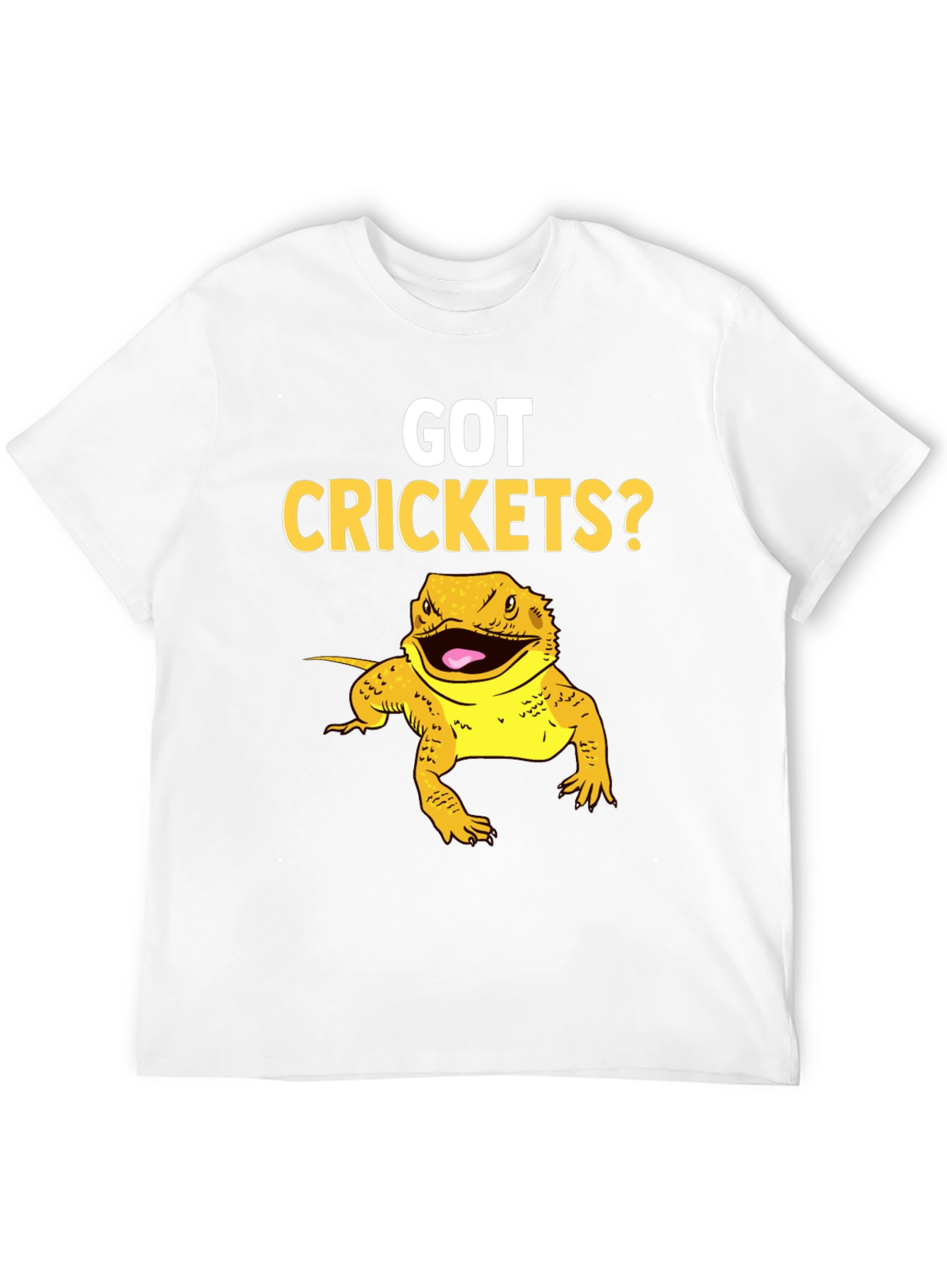 Got Crickets? Bearded Dragon Pet T-Shirt