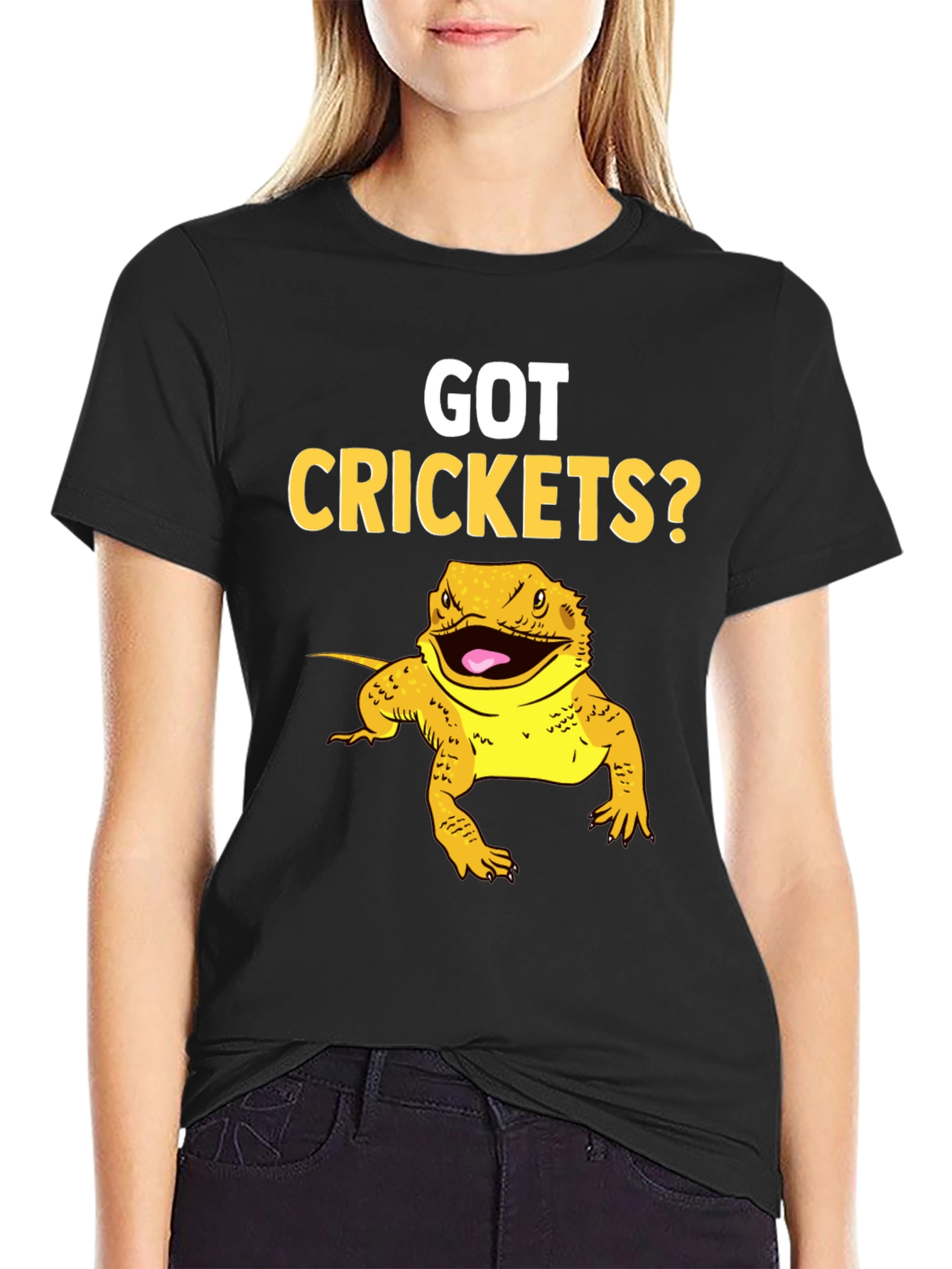 Got Crickets? Bearded Dragon Pet T-Shirt