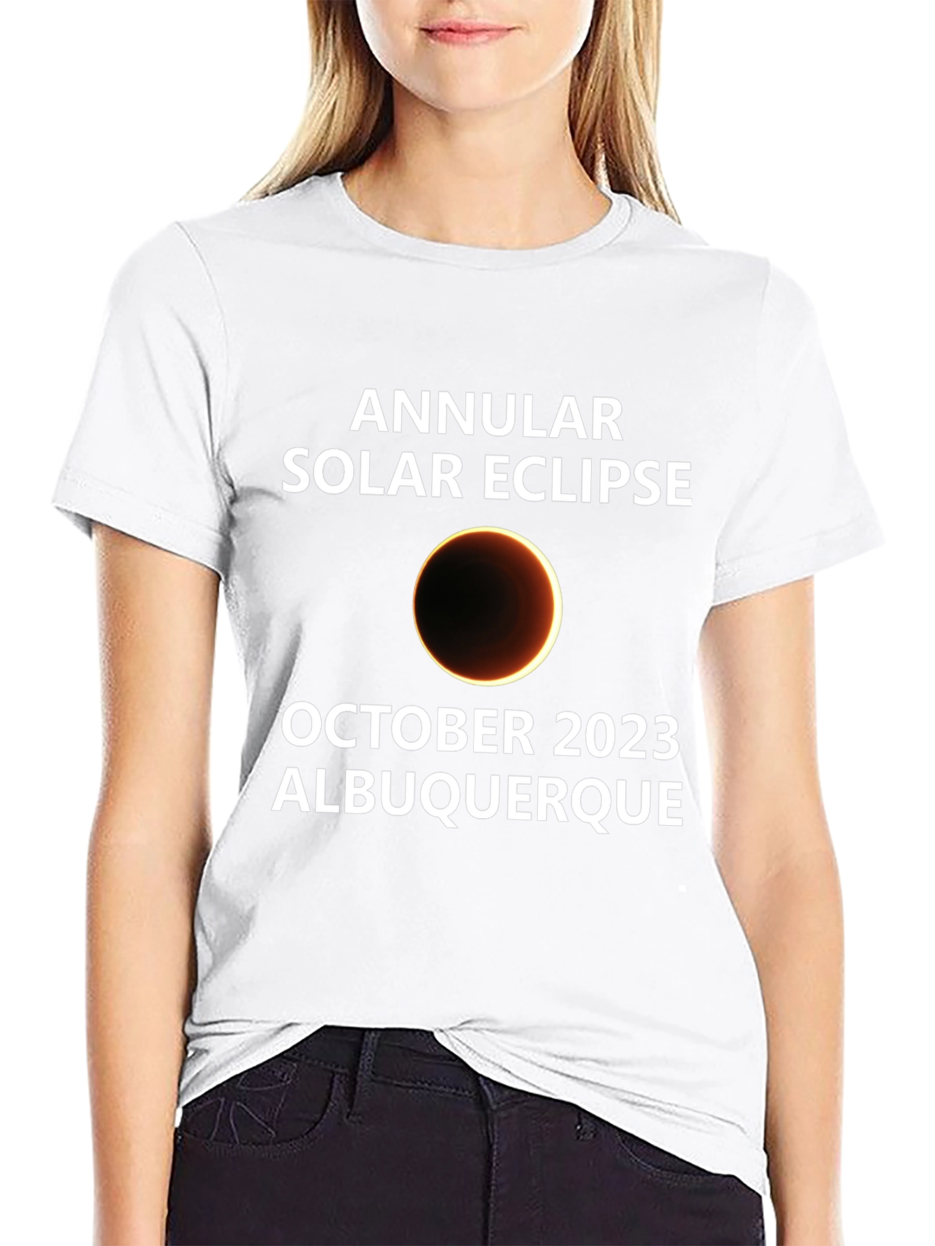 Annular Solar Eclipse October 2023 Albuquerque T-Shirt