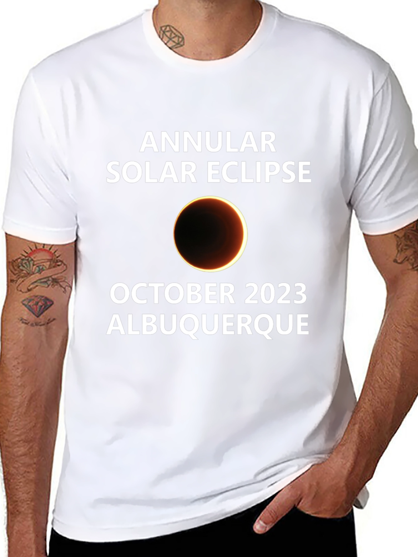 Annular Solar Eclipse October 2023 Albuquerque T-Shirt