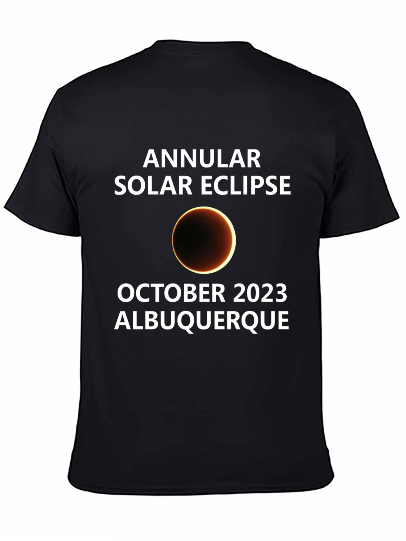Annular Solar Eclipse October 2023 Albuquerque T-Shirt