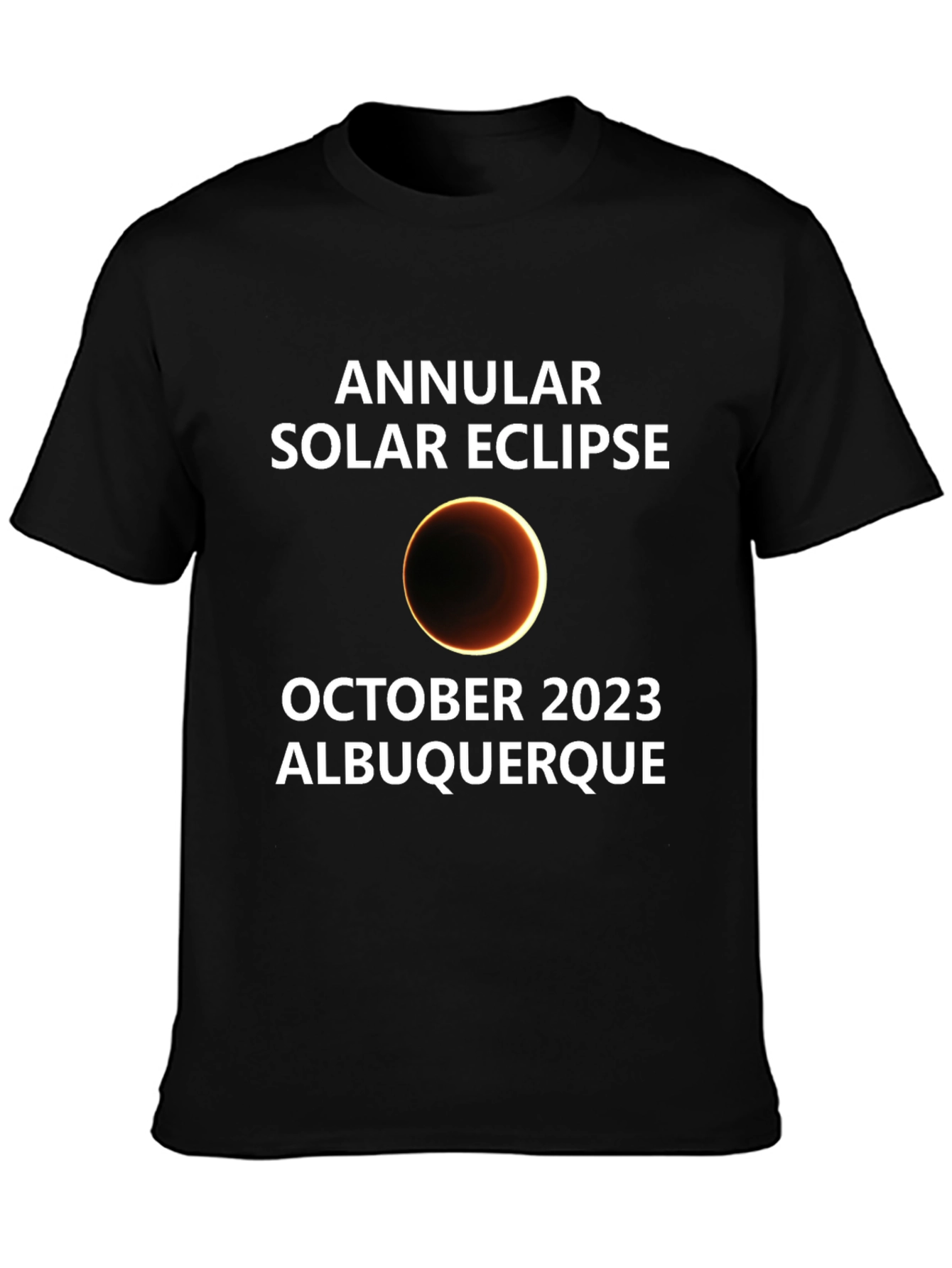 Annular Solar Eclipse October 2023 Albuquerque T-Shirt