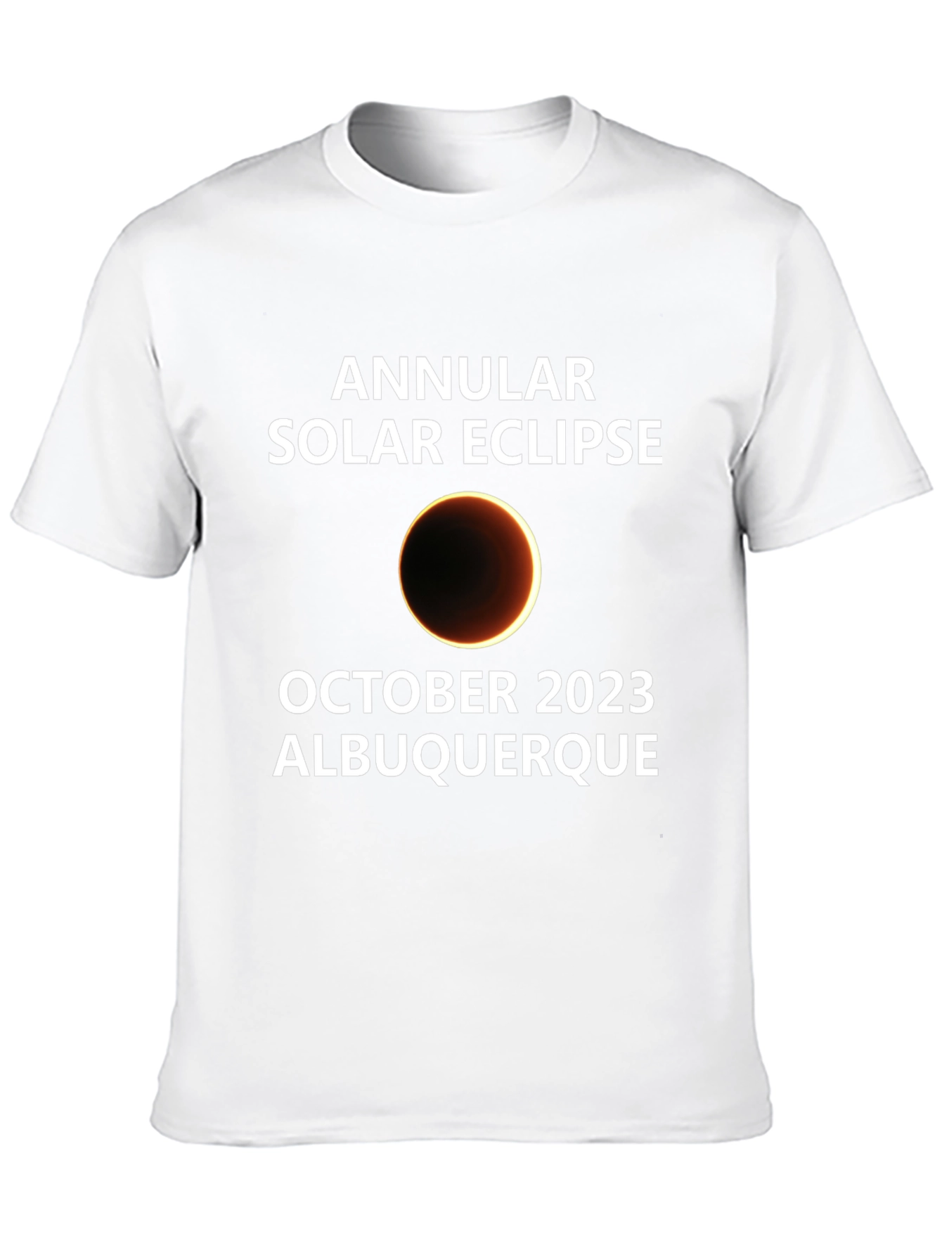 Annular Solar Eclipse October 2023 Albuquerque T-Shirt