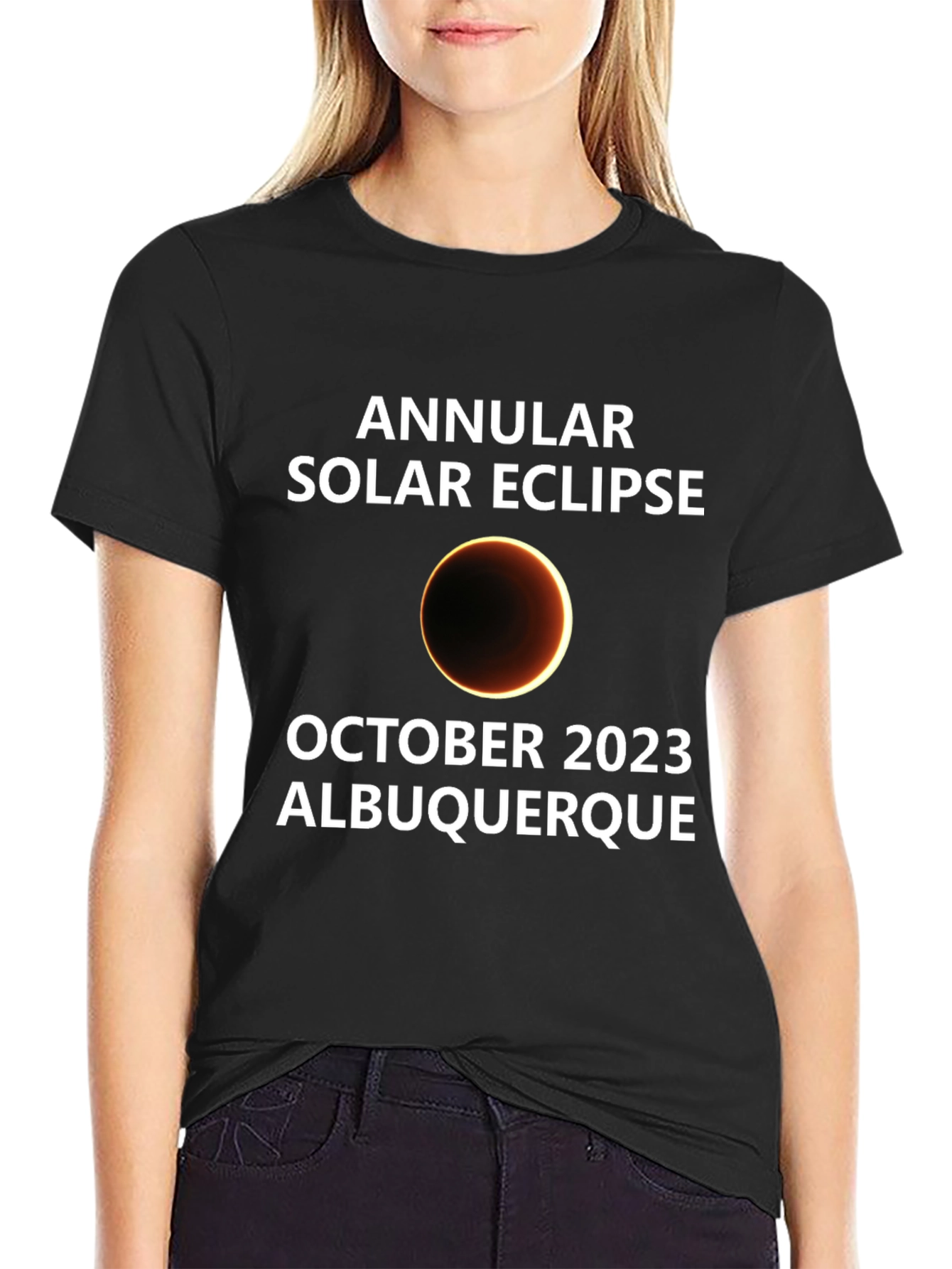 Annular Solar Eclipse October 2023 Albuquerque T-Shirt