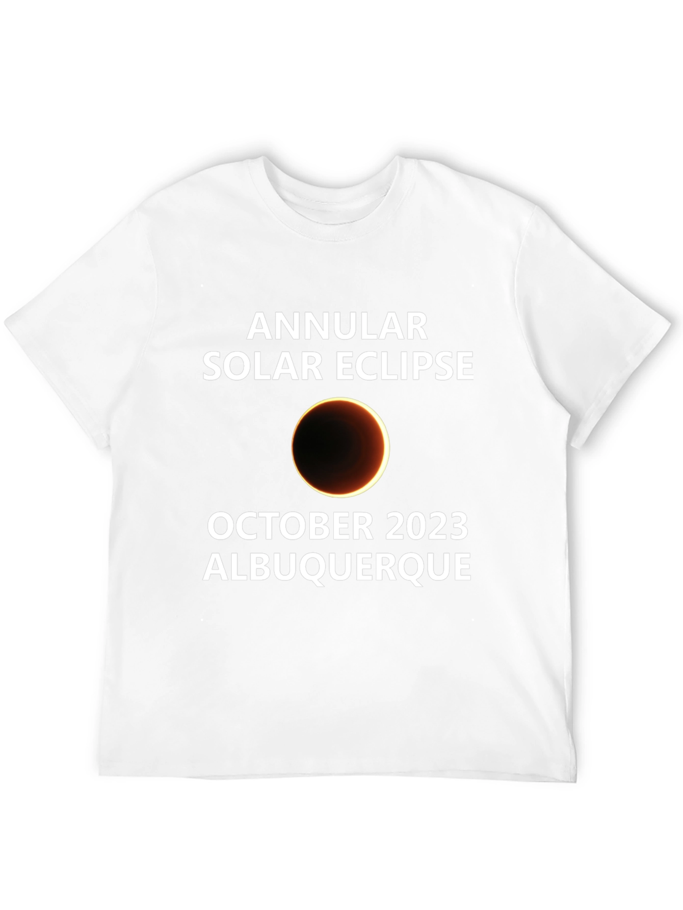 Annular Solar Eclipse October 2023 Albuquerque T-Shirt