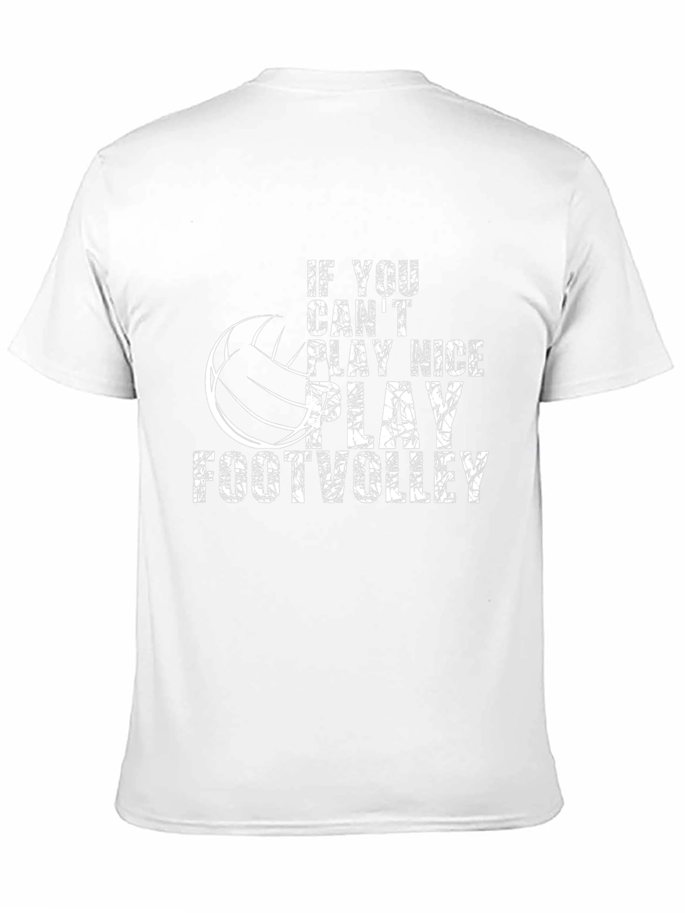 Play Footvolley Graphic Tee - Black Casual T-Shirt