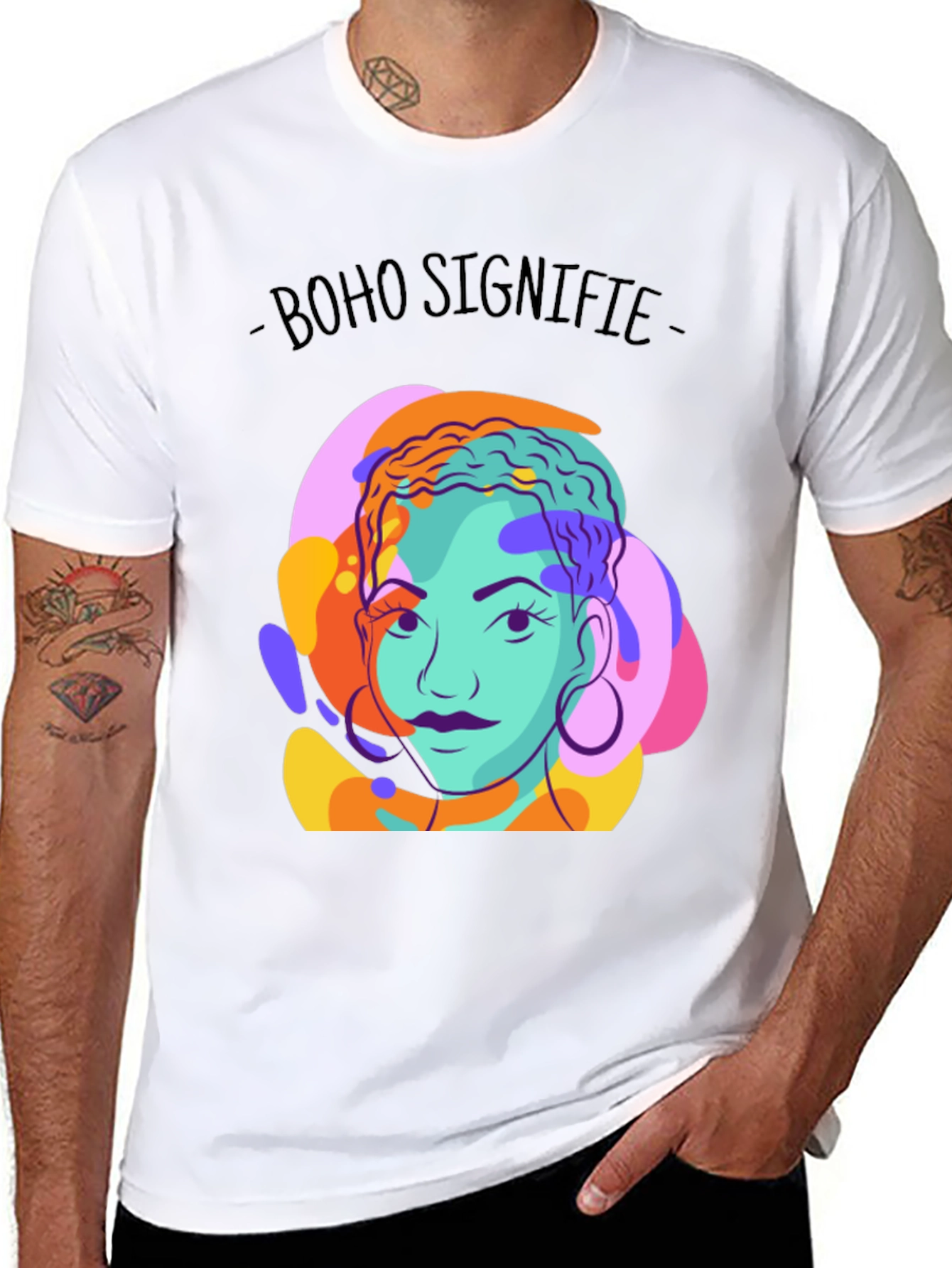 Boho Signifie Graphic Tee - Stylish Unisex T-Shirt