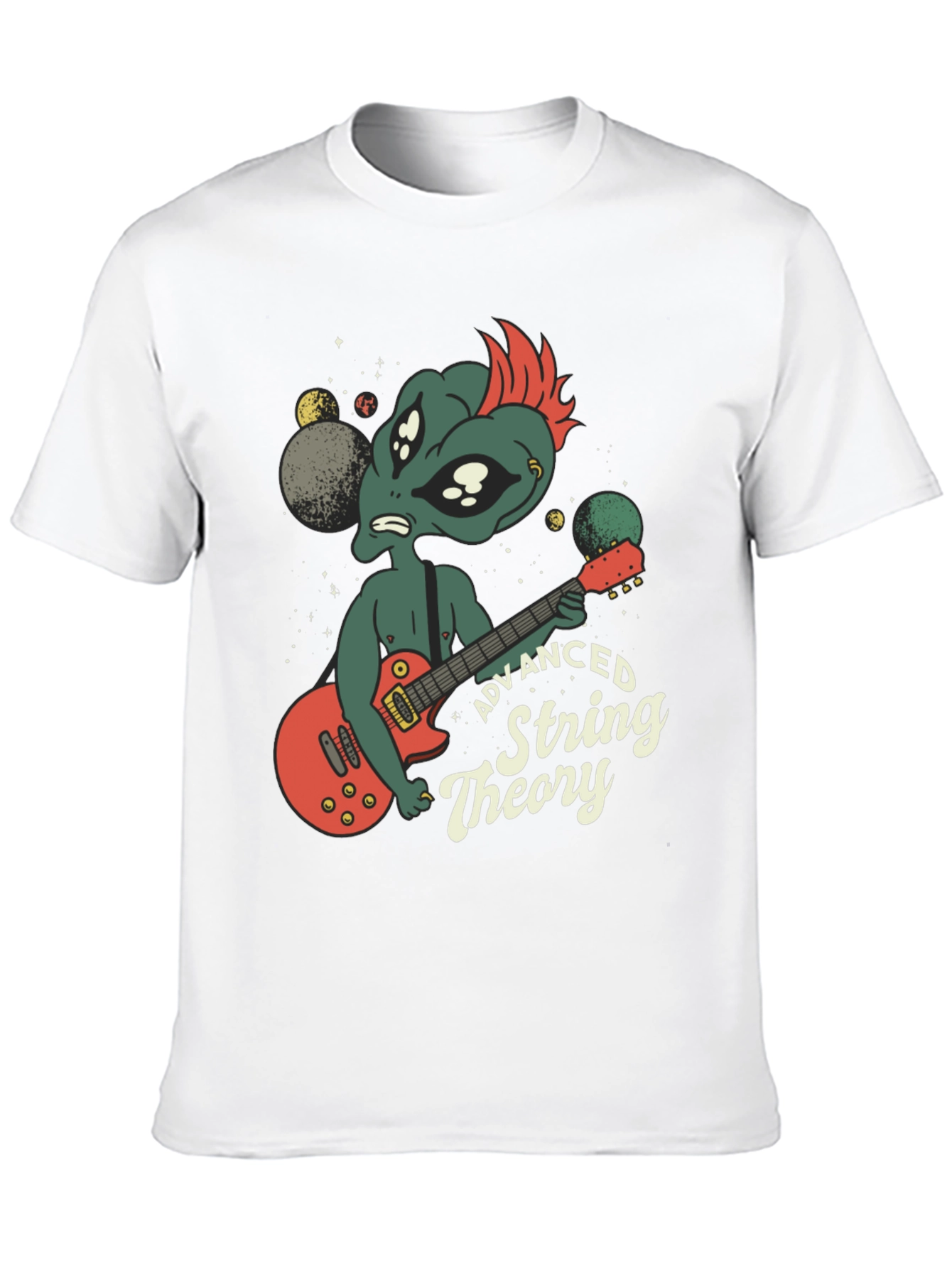 Alien Guitarist Advanced String Theory T-Shirt