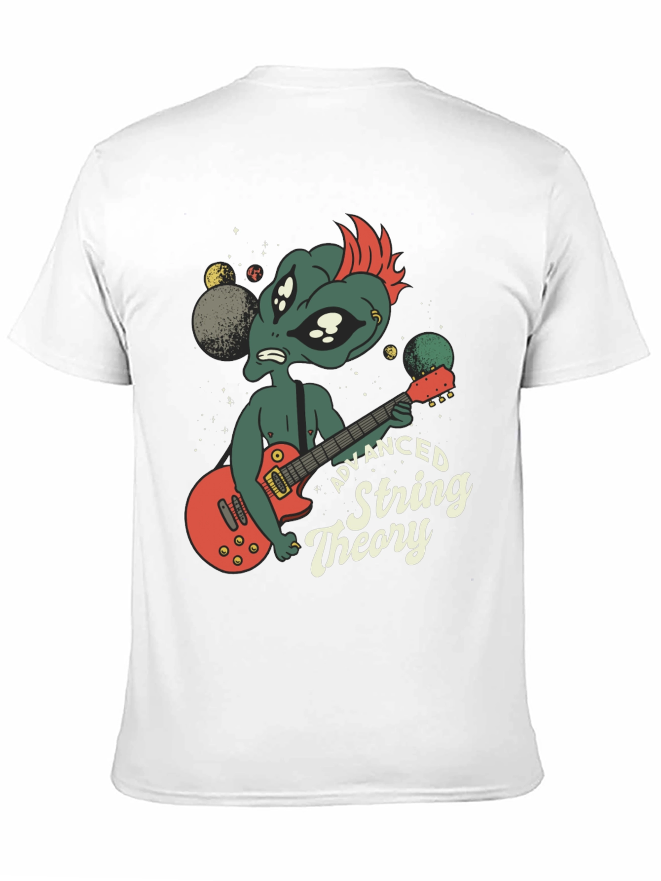 Alien Guitarist Advanced String Theory T-Shirt