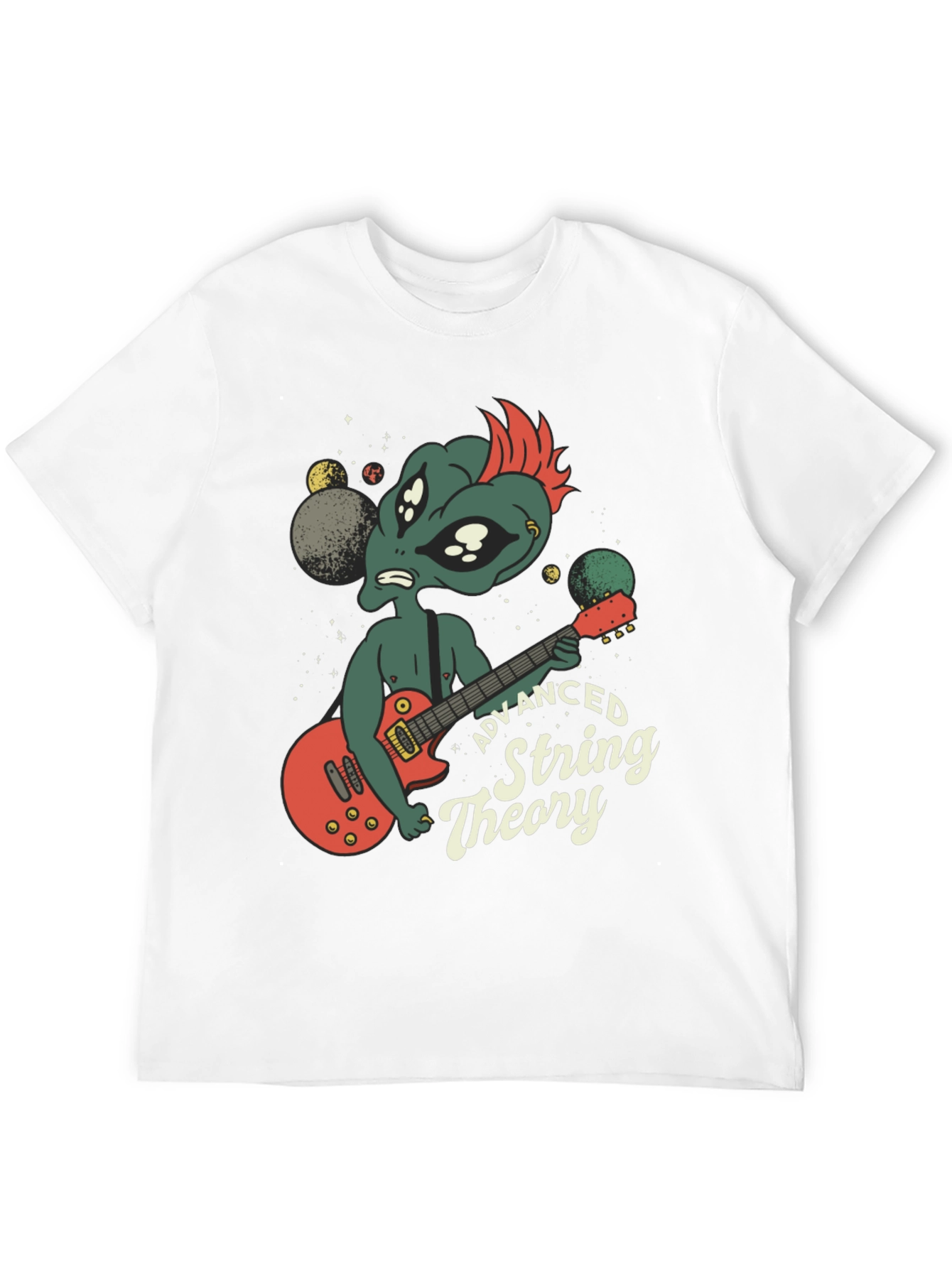 Alien Guitarist Advanced String Theory T-Shirt