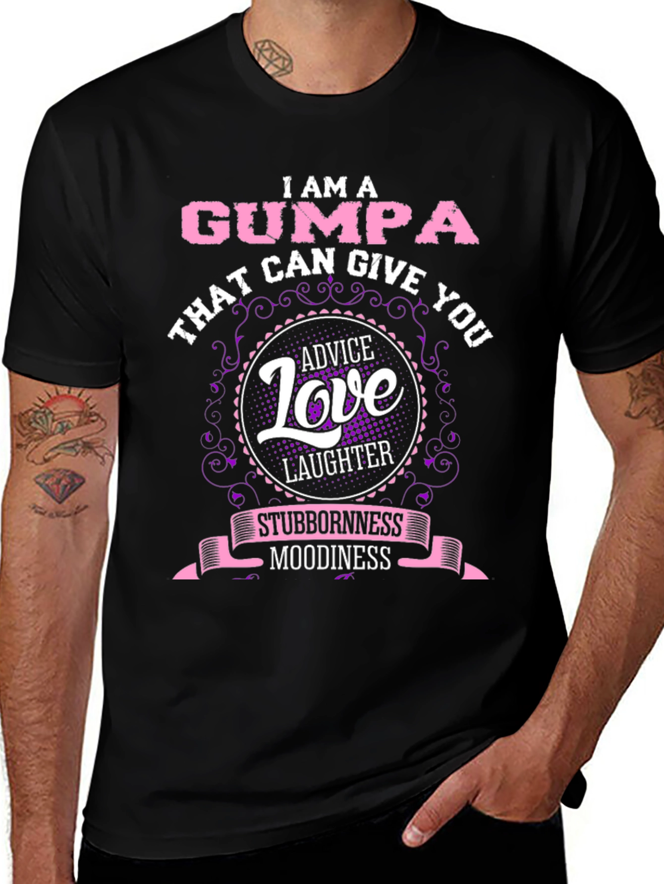 I am a Gumpa T-shirt: Advice Love Laughter