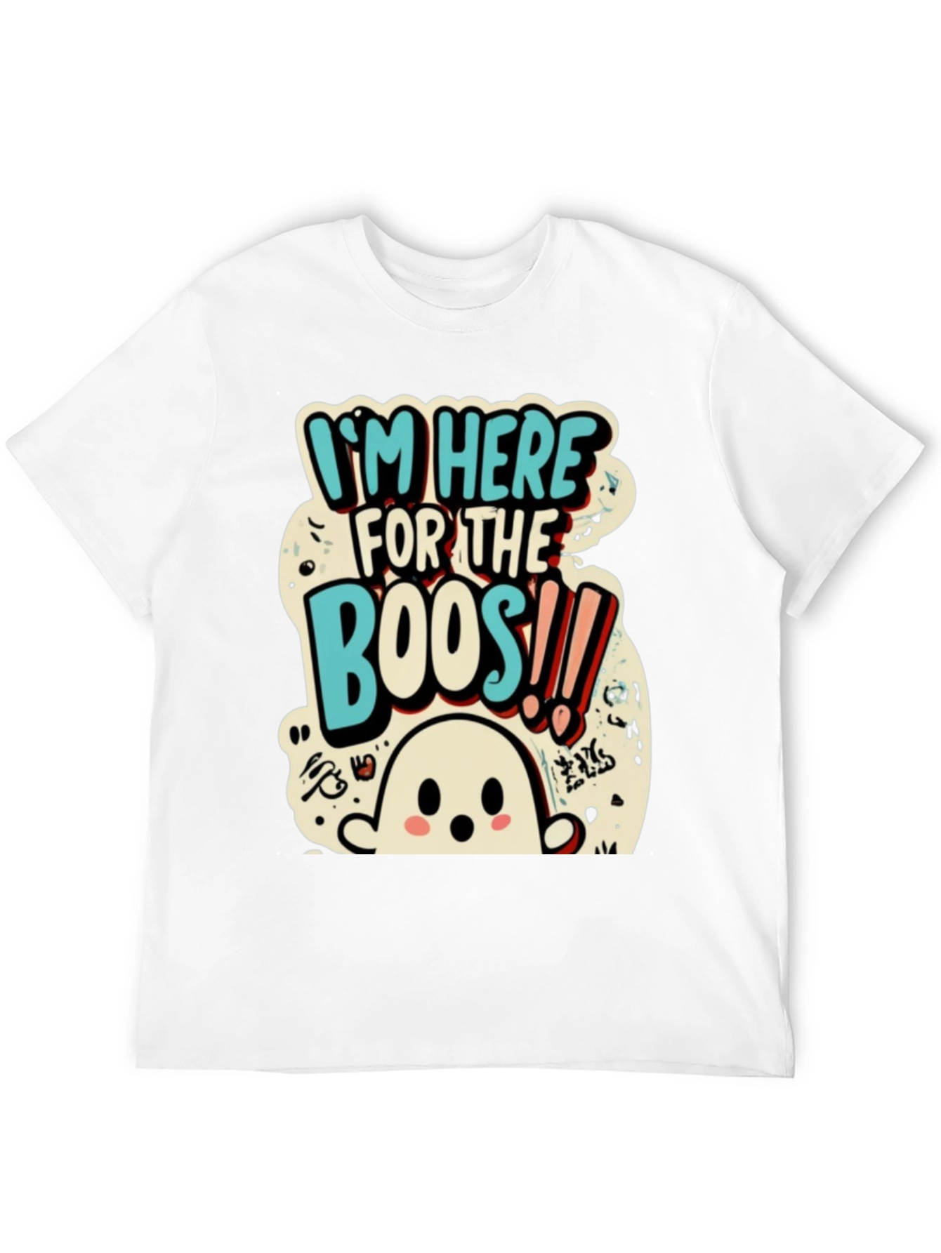 Im Here for the Boos Halloween Graphic Tee