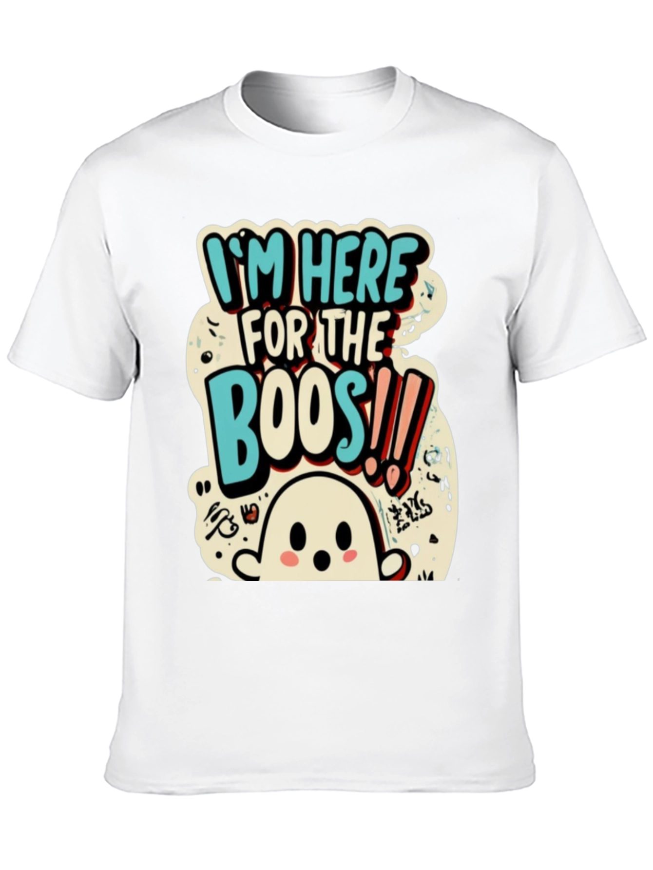 Im Here for the Boos Halloween Graphic Tee