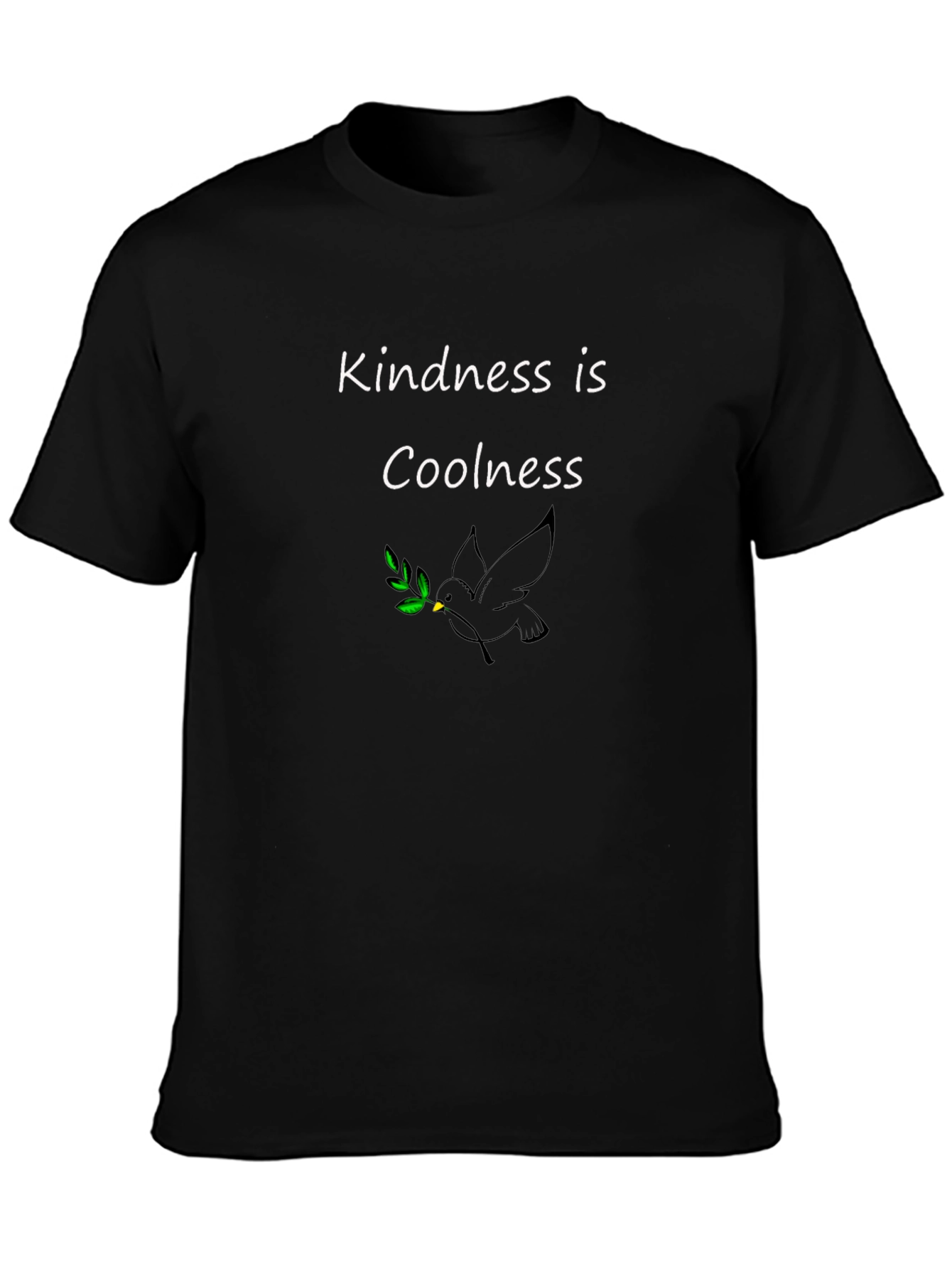 Kindness is Coolness Black T-Shirt