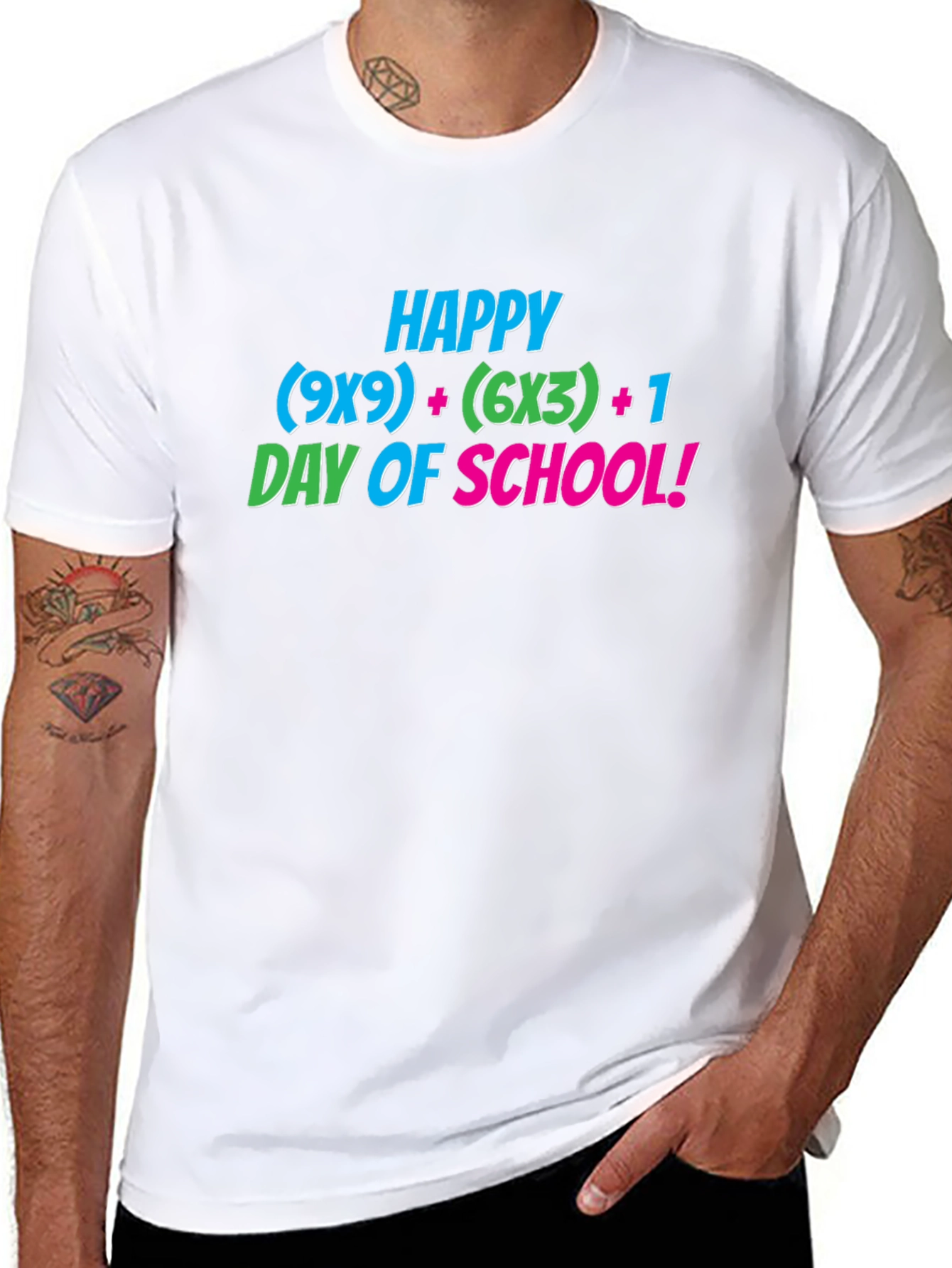 100th Day of School Math Equation T-Shirt
