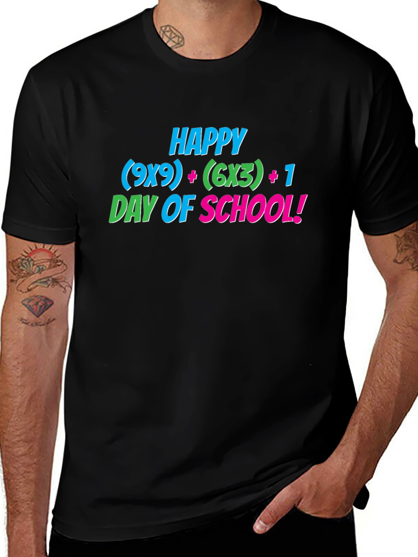 100th Day of School Math Equation T-Shirt
